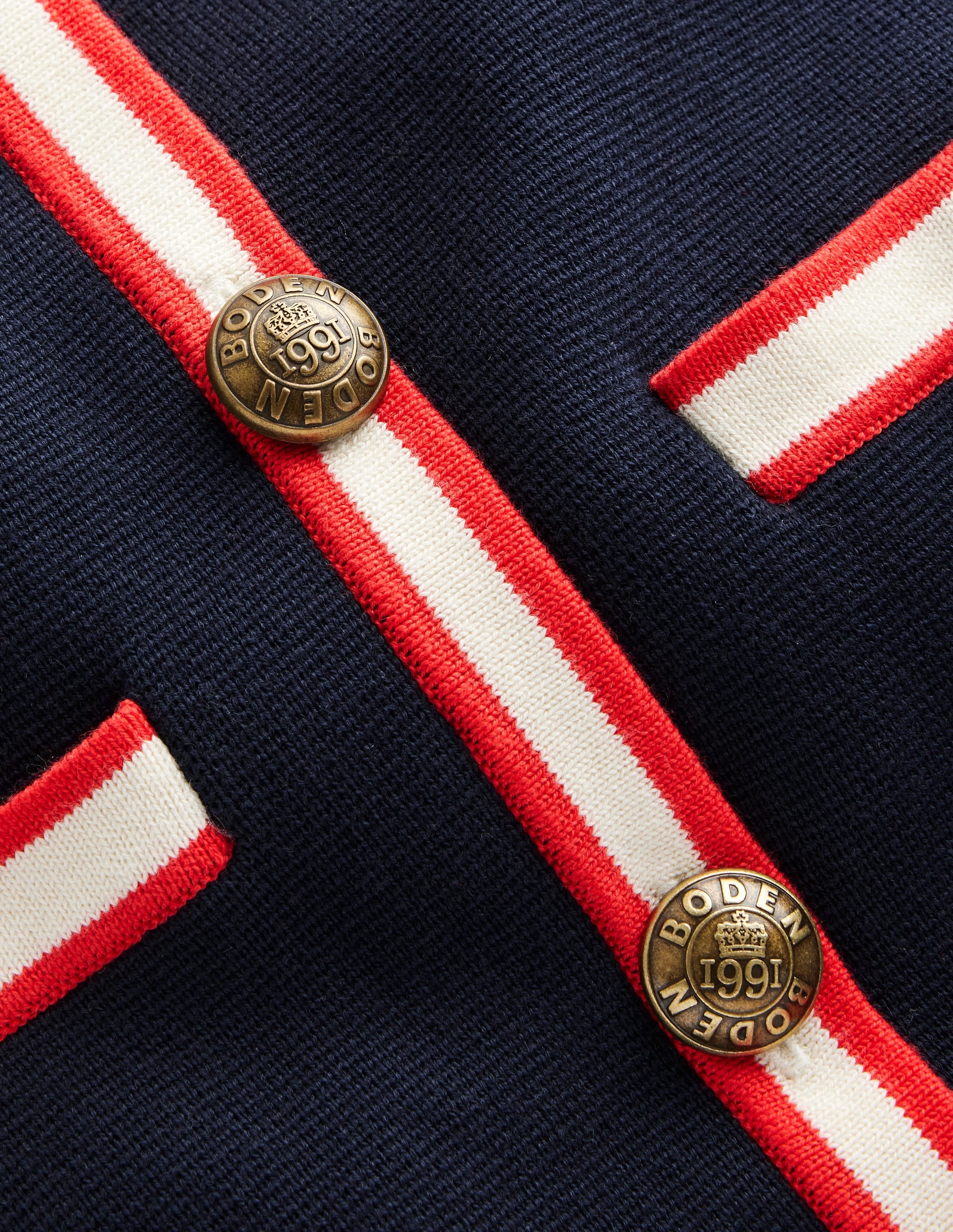 Holly Longline Jacket-Navy - Image 7