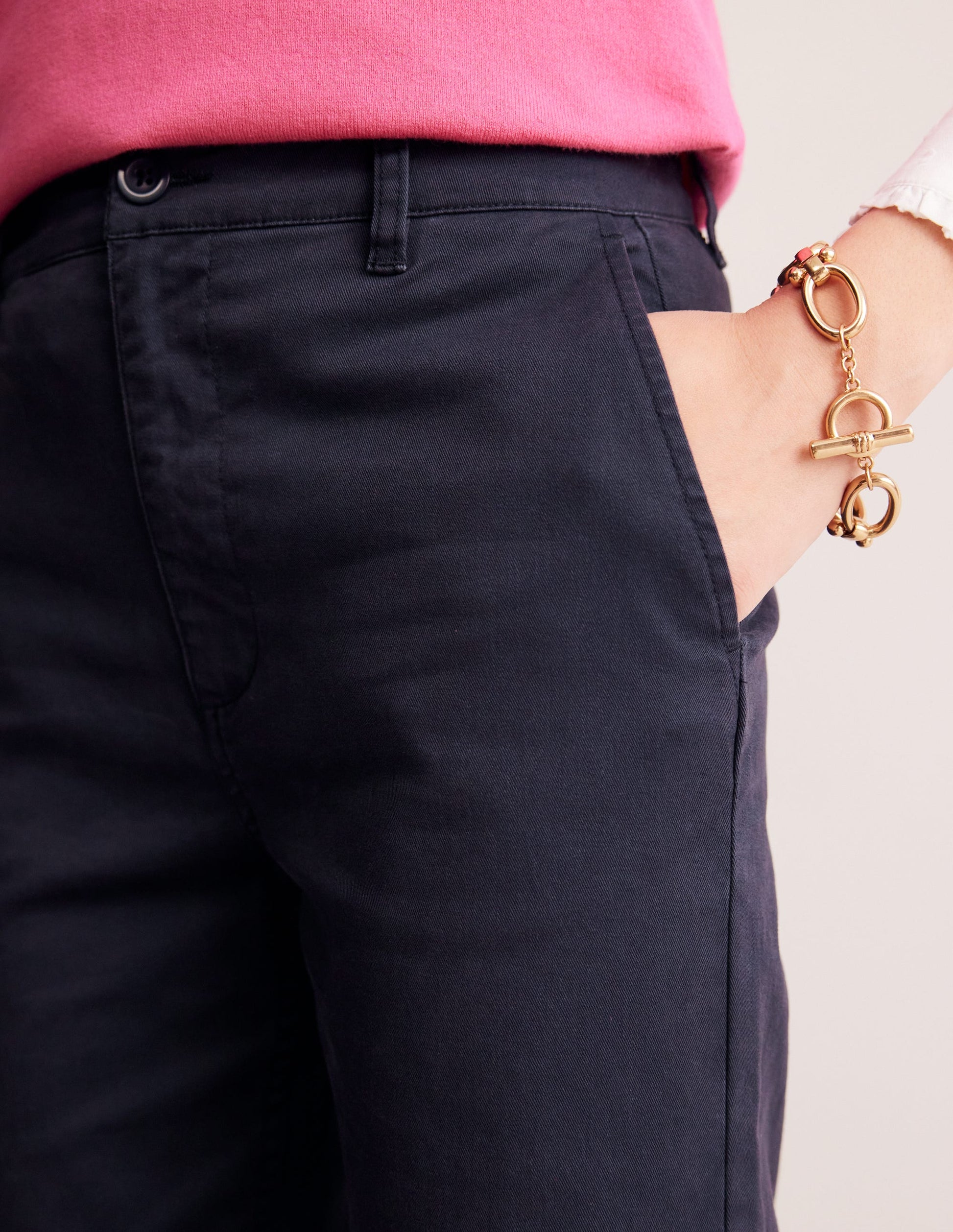 Barnsbury Chino Trousers-Navy-2