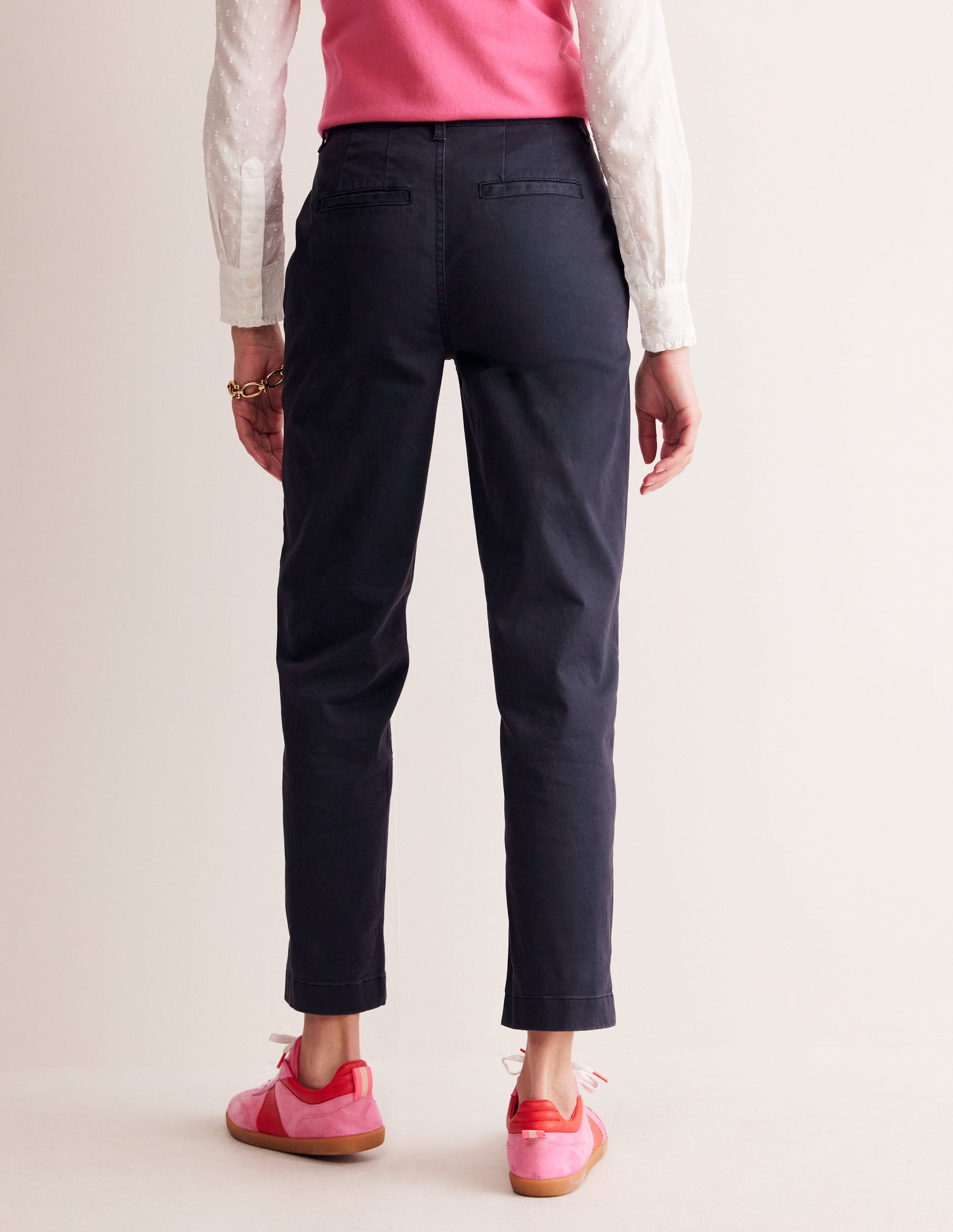 Barnsbury Chino Trousers-Navy-3