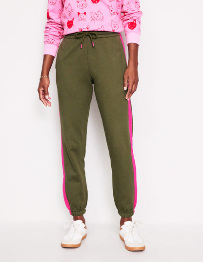 Side Panel Joggers-Khaki-4