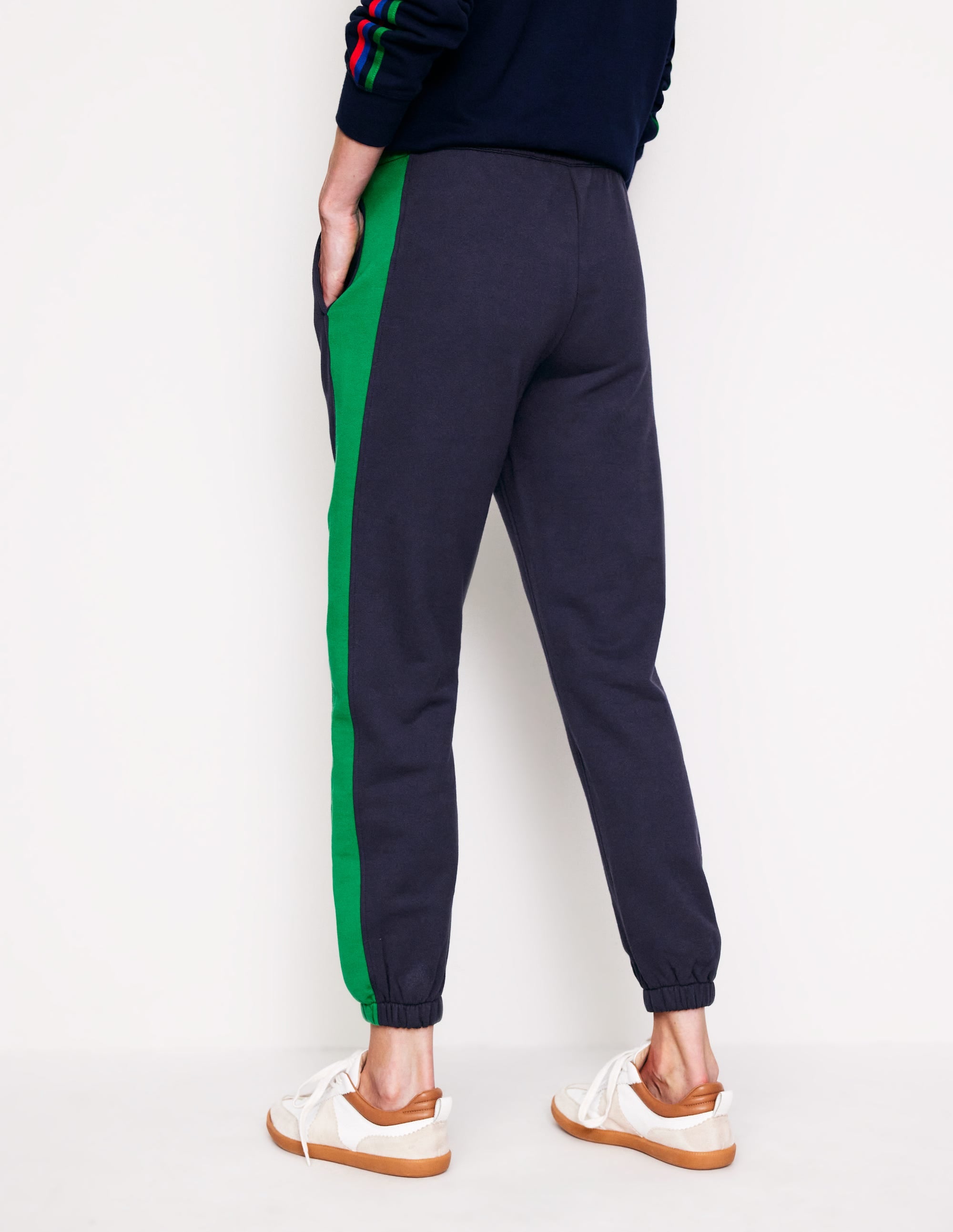 Side Panel Joggers-Navy - Image 3