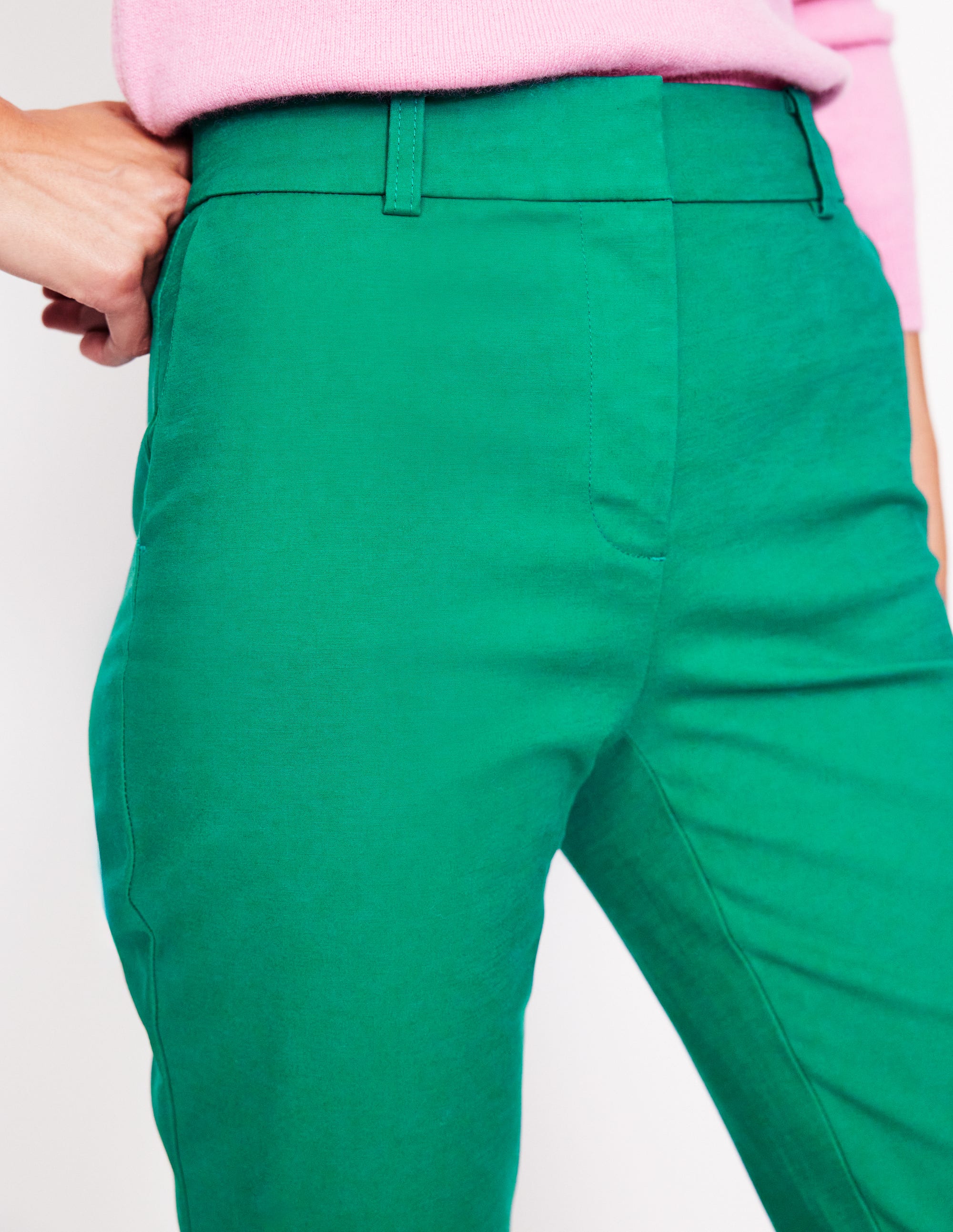 Richmond 7/8 Trousers-Malachite - Image 2