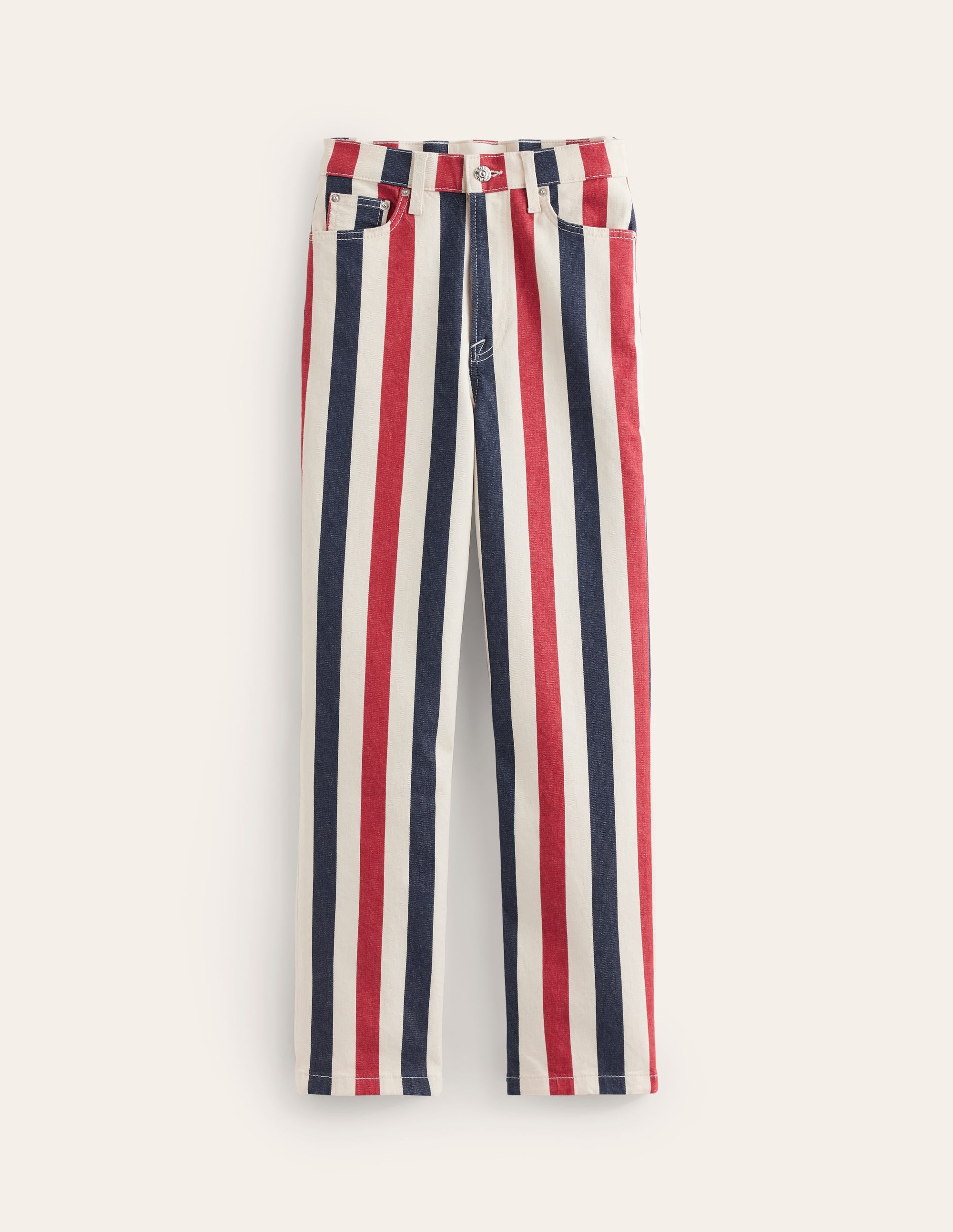 Striped Jeans-Red Multi Stripe - Image 6