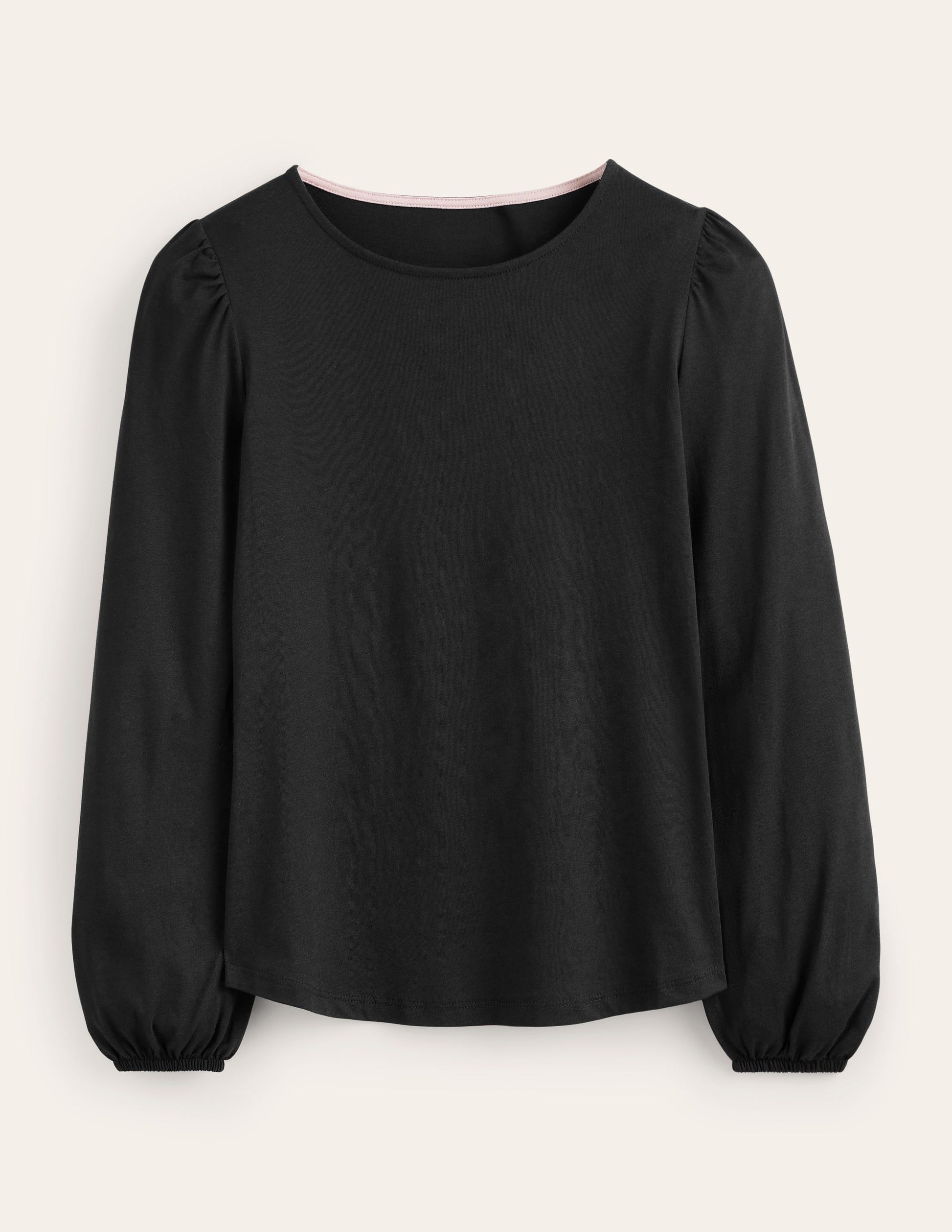 Supersoft Long Sleeve Top-Black-5