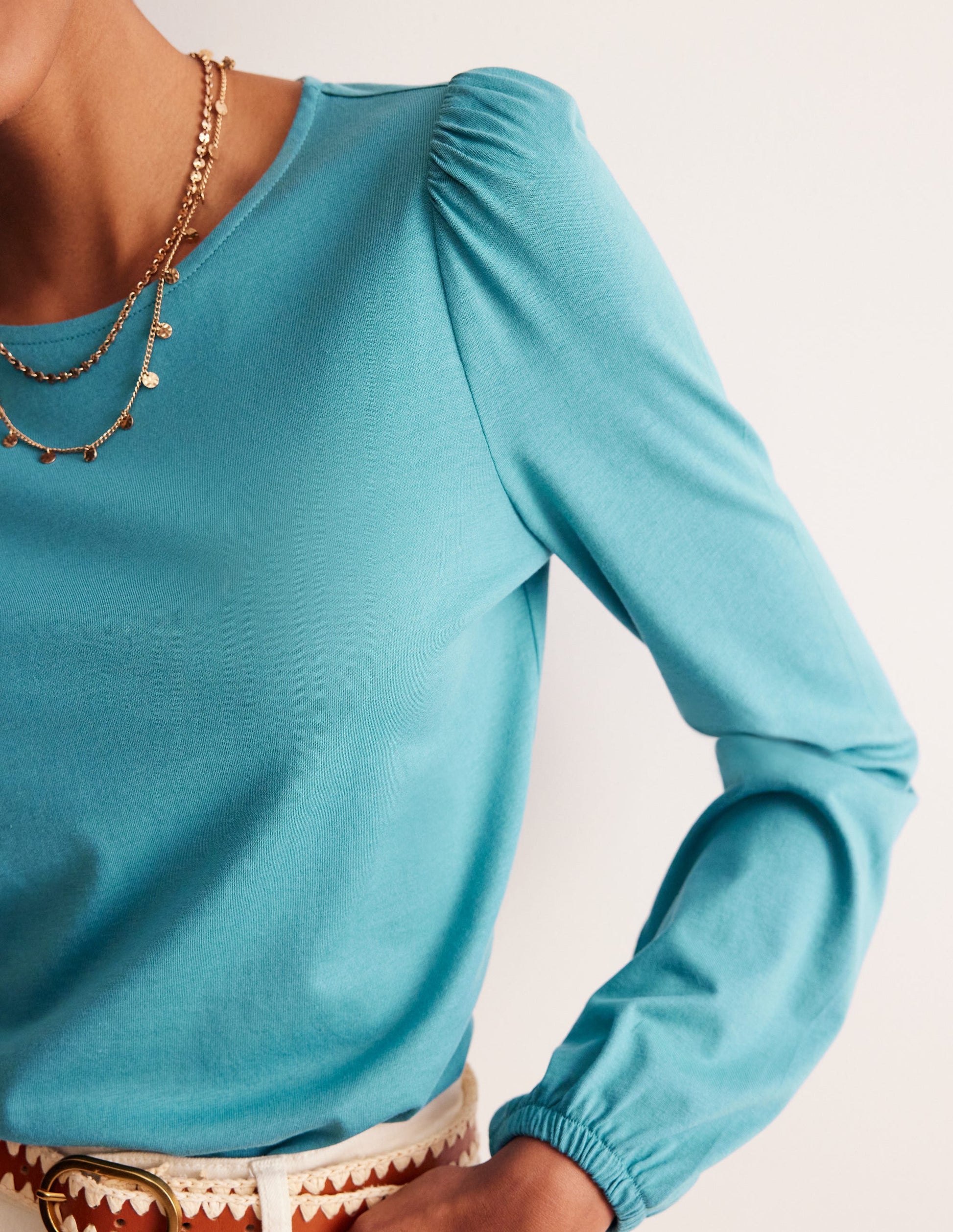 Supersoft Long Sleeve Top-Blue Grass-2