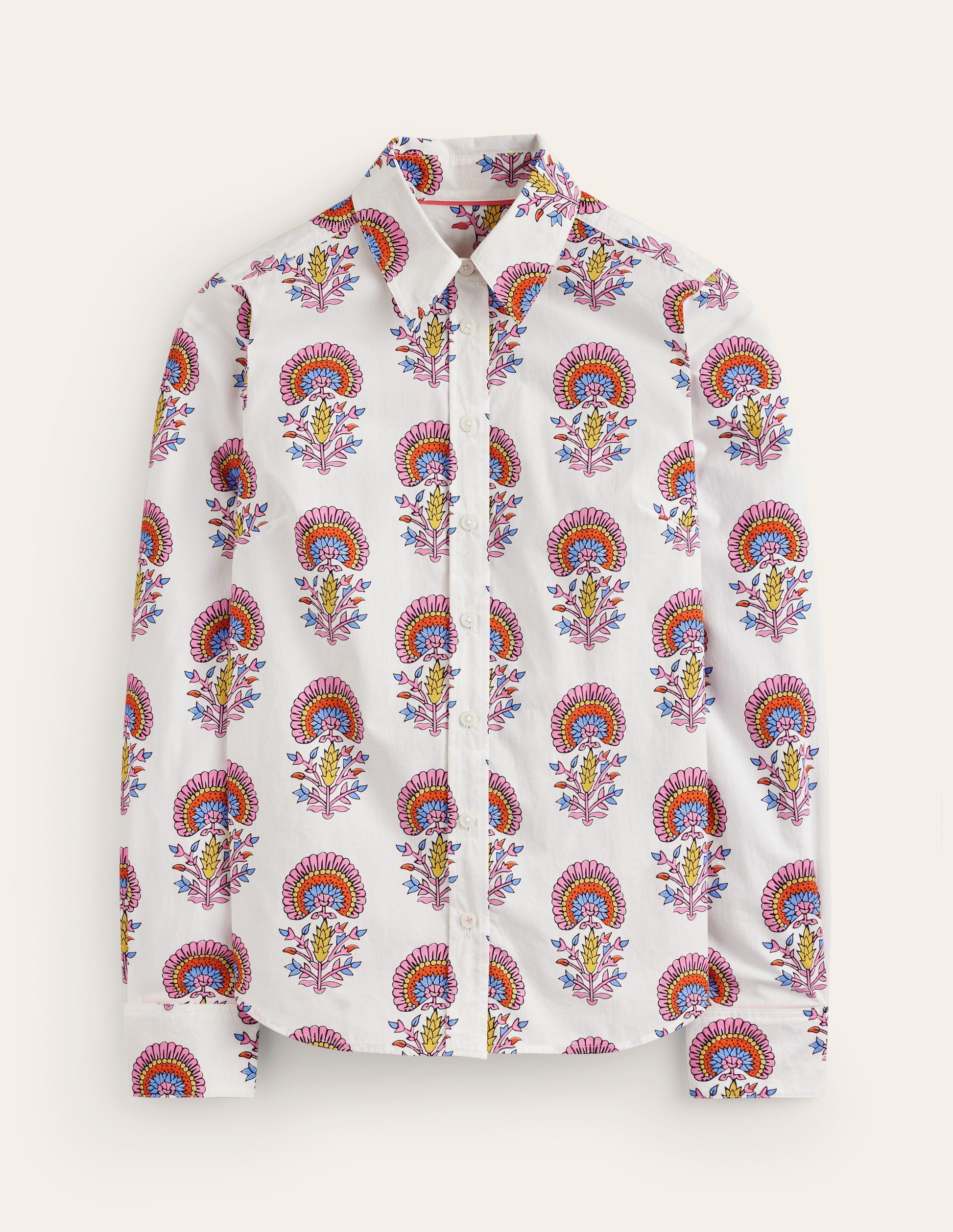 Sienna Cotton Shirt-Ivory,Passion Bud-7