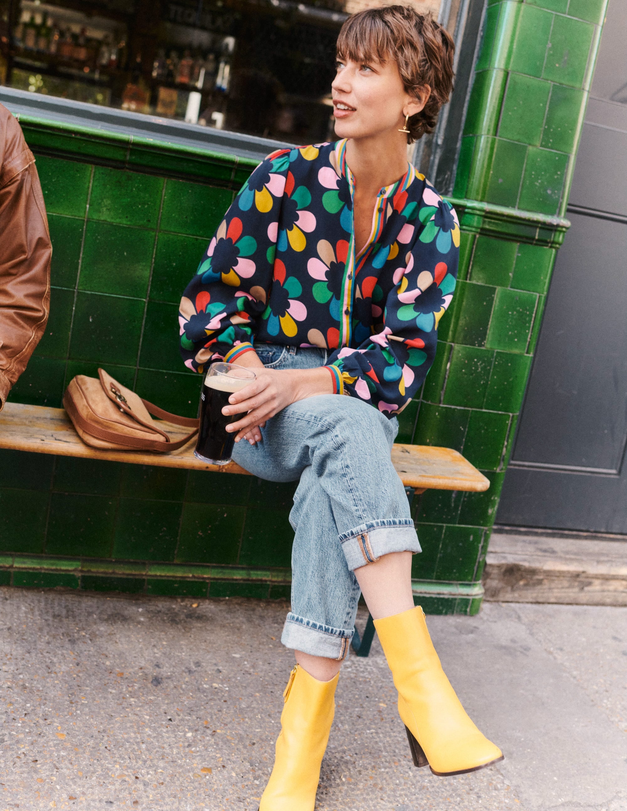 Theodora Blouse-Multi, Structured Petal - Image 5