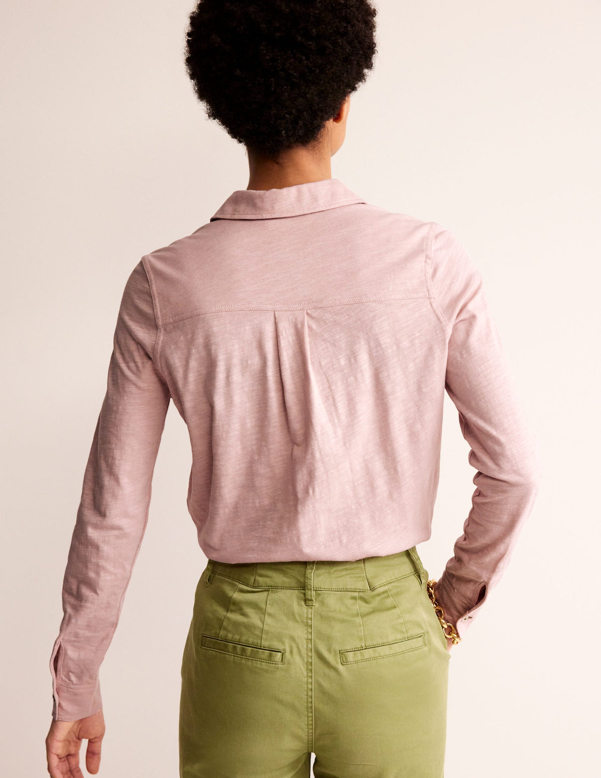 Amelia Jersey Shirt-Milkshake - Image 3