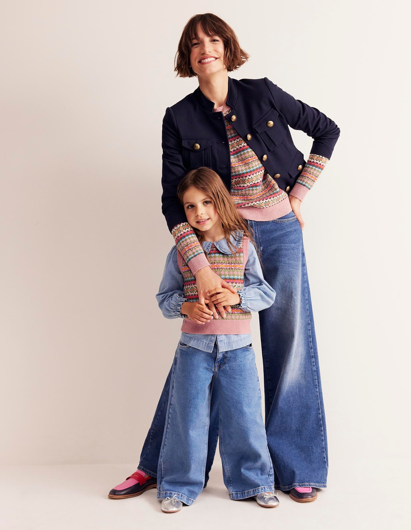 Military Ponte Jacket-Navy - Image 6