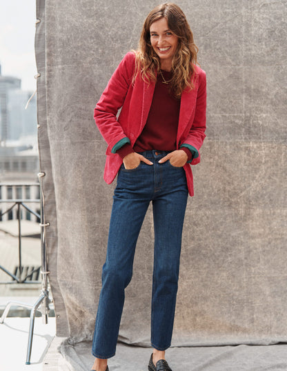 Marylebone Cord Blazer-Cherries Jubilee-6