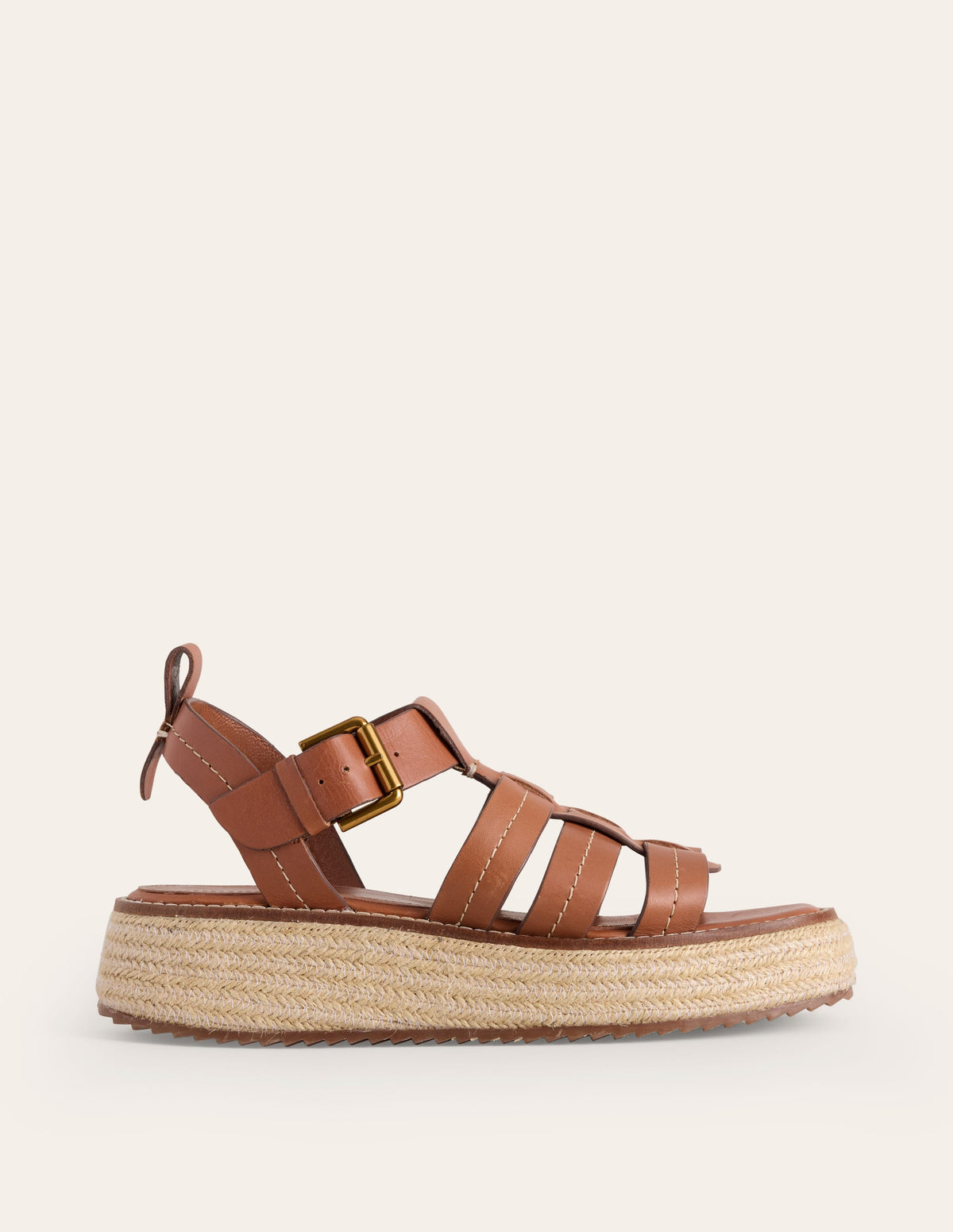 Chunky Fisherman Sandal-Tan - Image 2