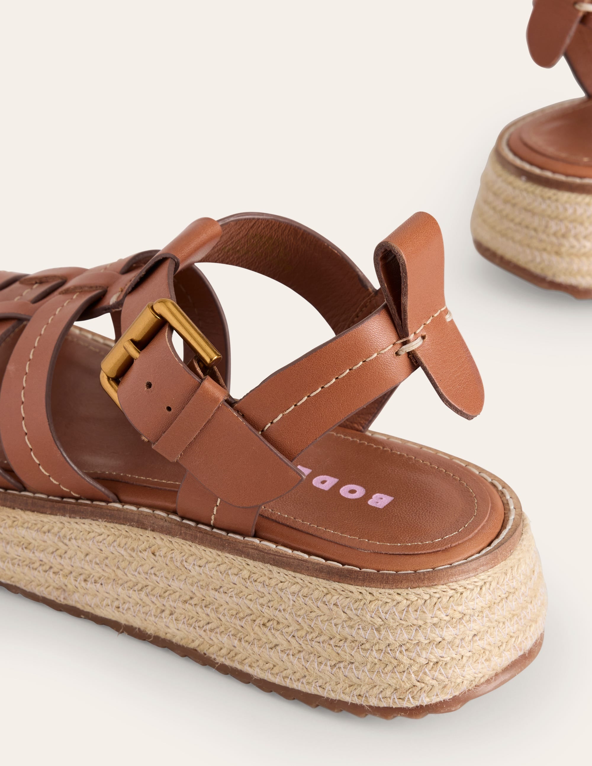 Chunky Fisherman Sandal-Tan - Image 4