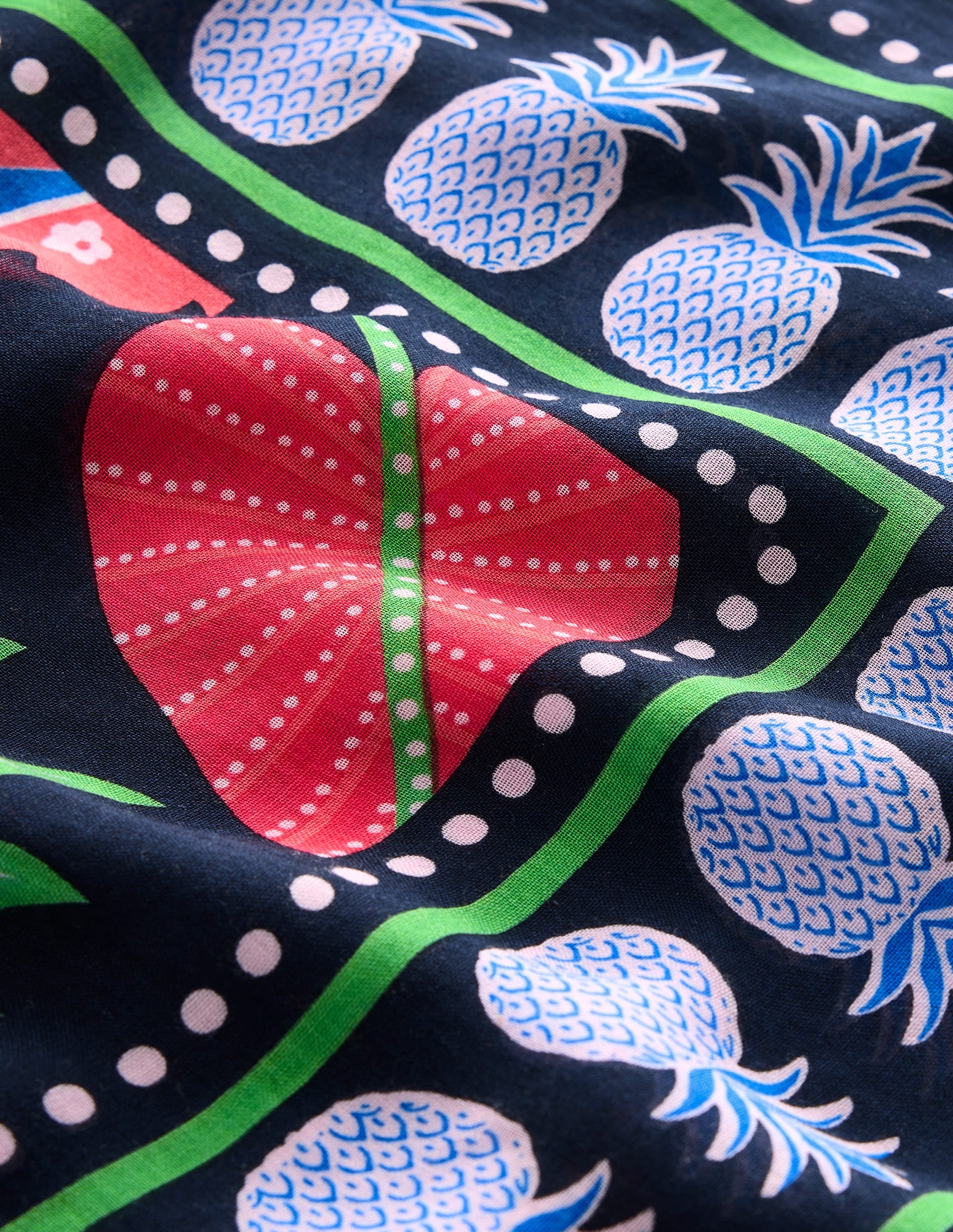 Printed Sarong Scarf-Multi, Tropic Parrot - Image 3
