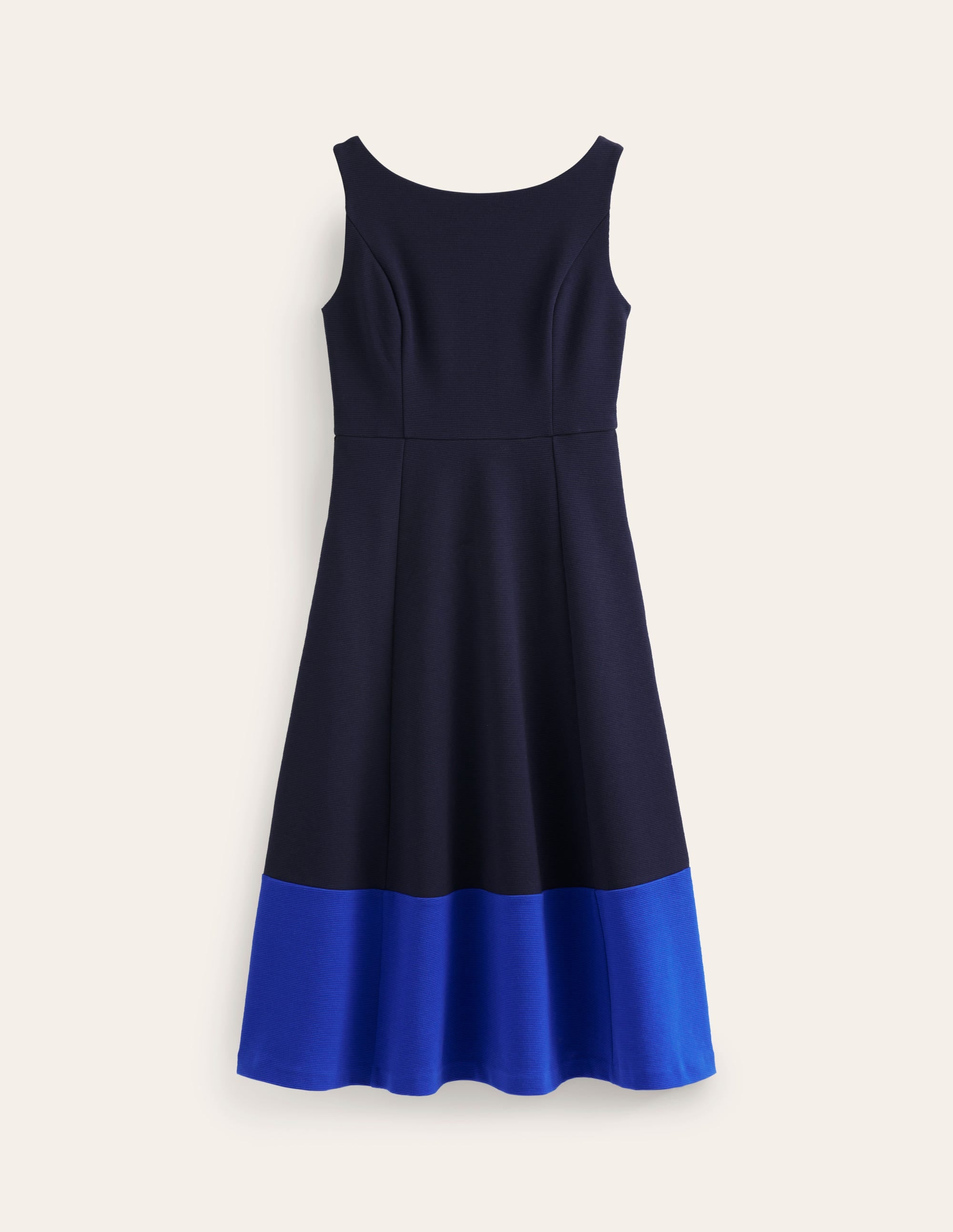 Scarlet Ottoman Ponte Dress-Navy and Surf the Web - Image 6