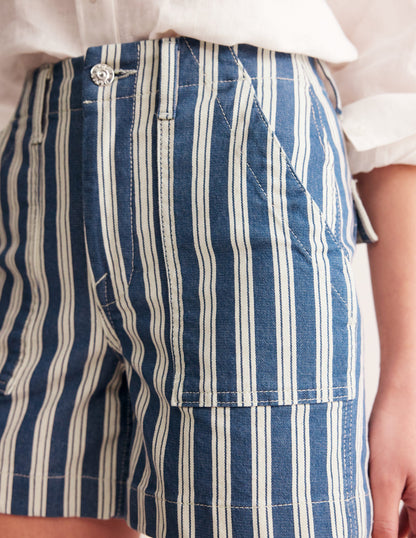 Kensington Casual Shorts-Stripe-2