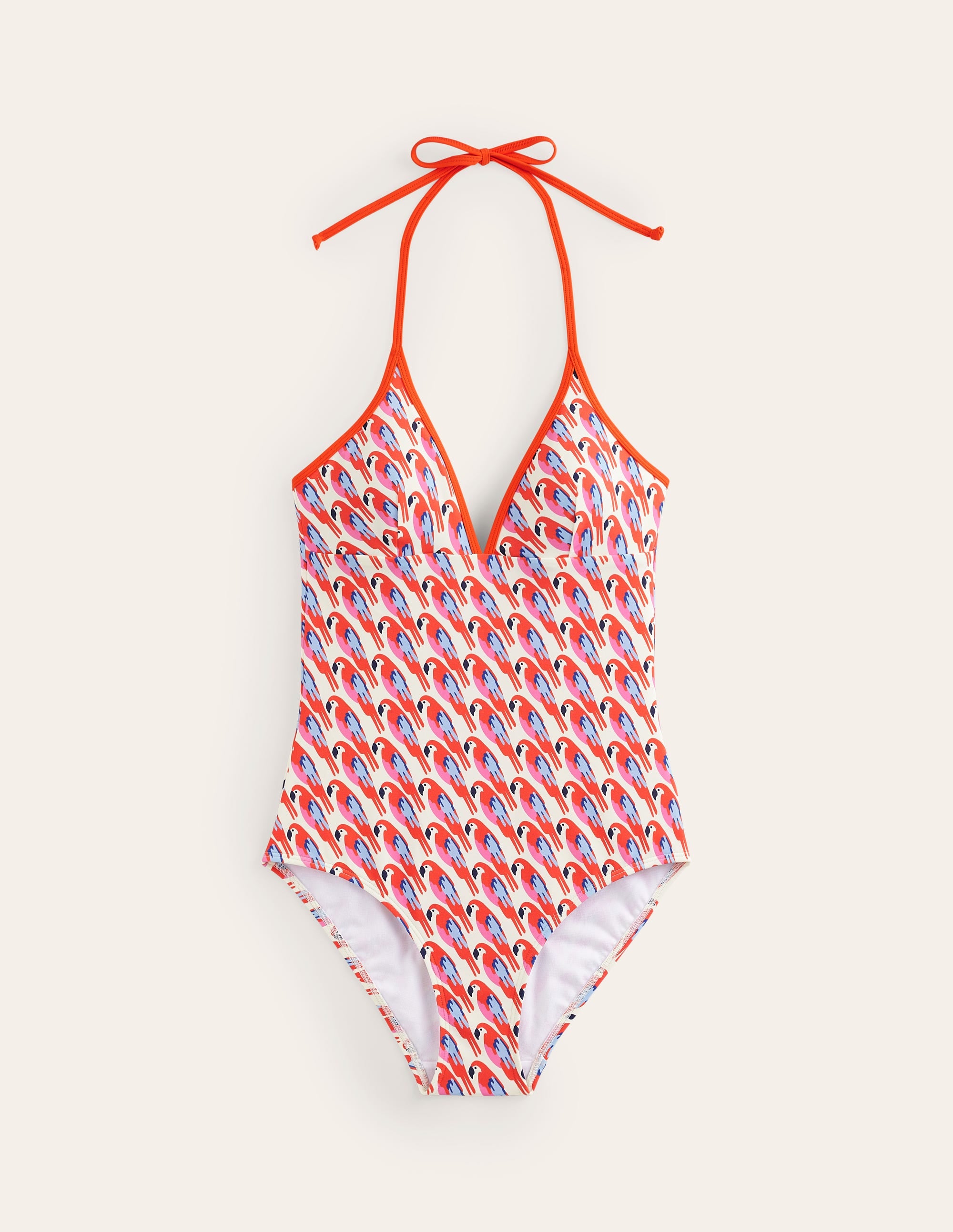 Como String  Swimsuit-Multi, Tropical Parrot - Image 5