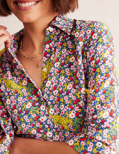 Sienna Silk Shirt-Multi, Leopard Bud-3
