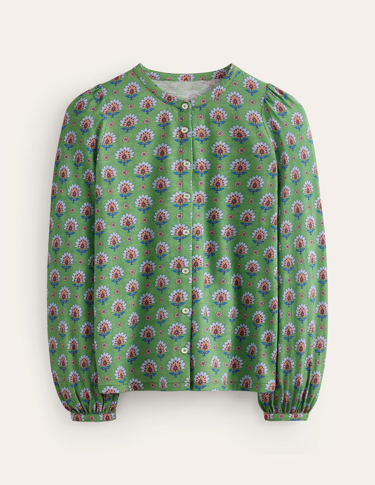 Marina Jersey Shirt-Stone Green, Passion Geo-6