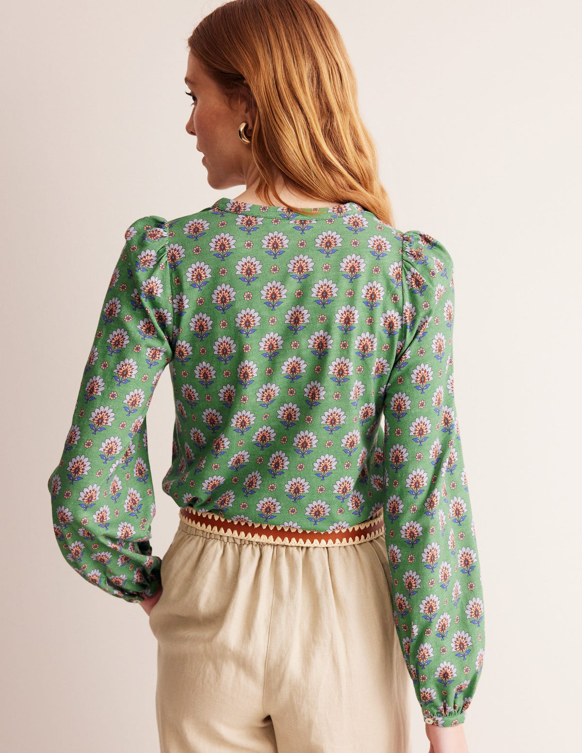 Marina Jersey Shirt-Stone Green, Passion Geo-3