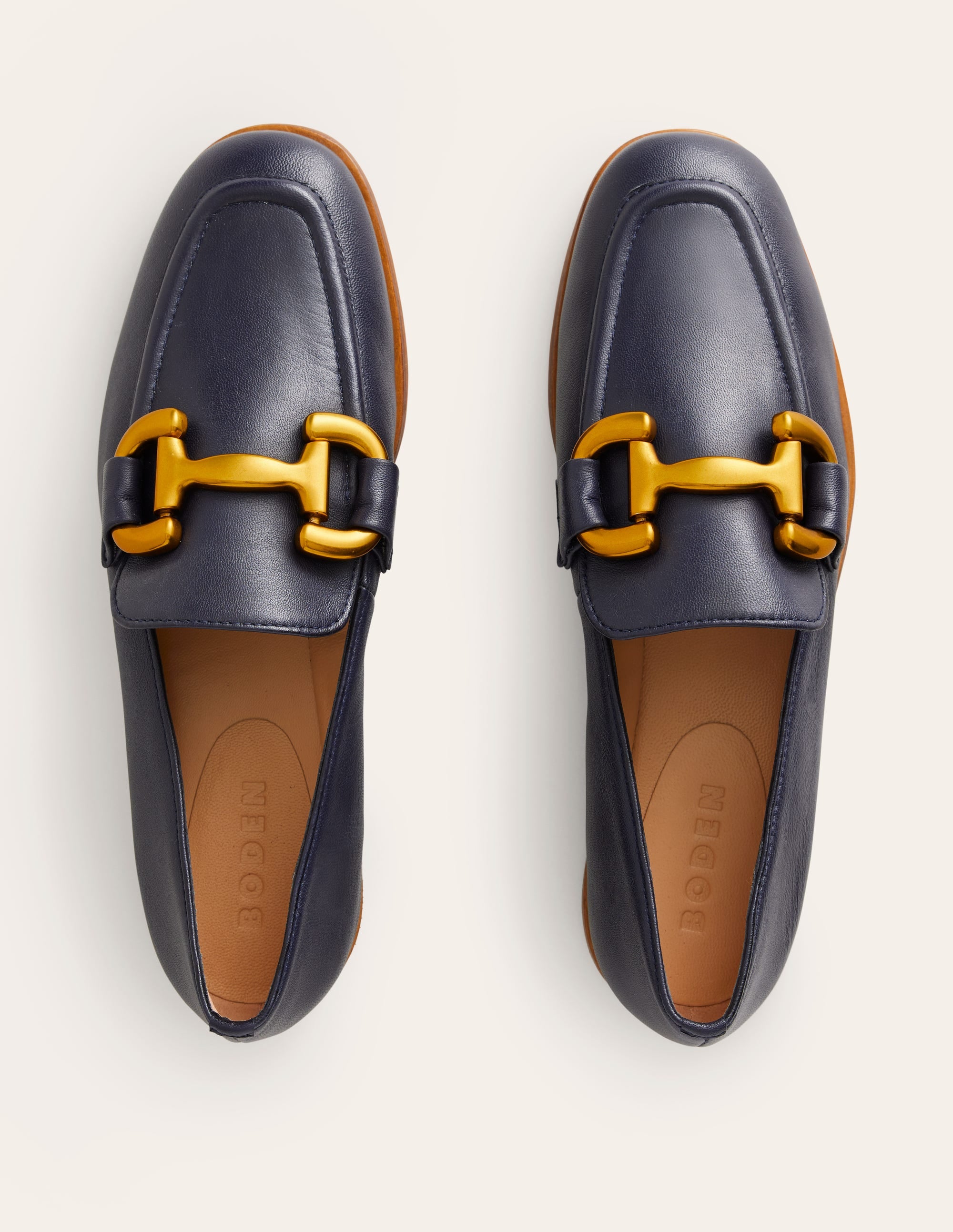 Iris Snaffle Loafers-Navy - Image 5