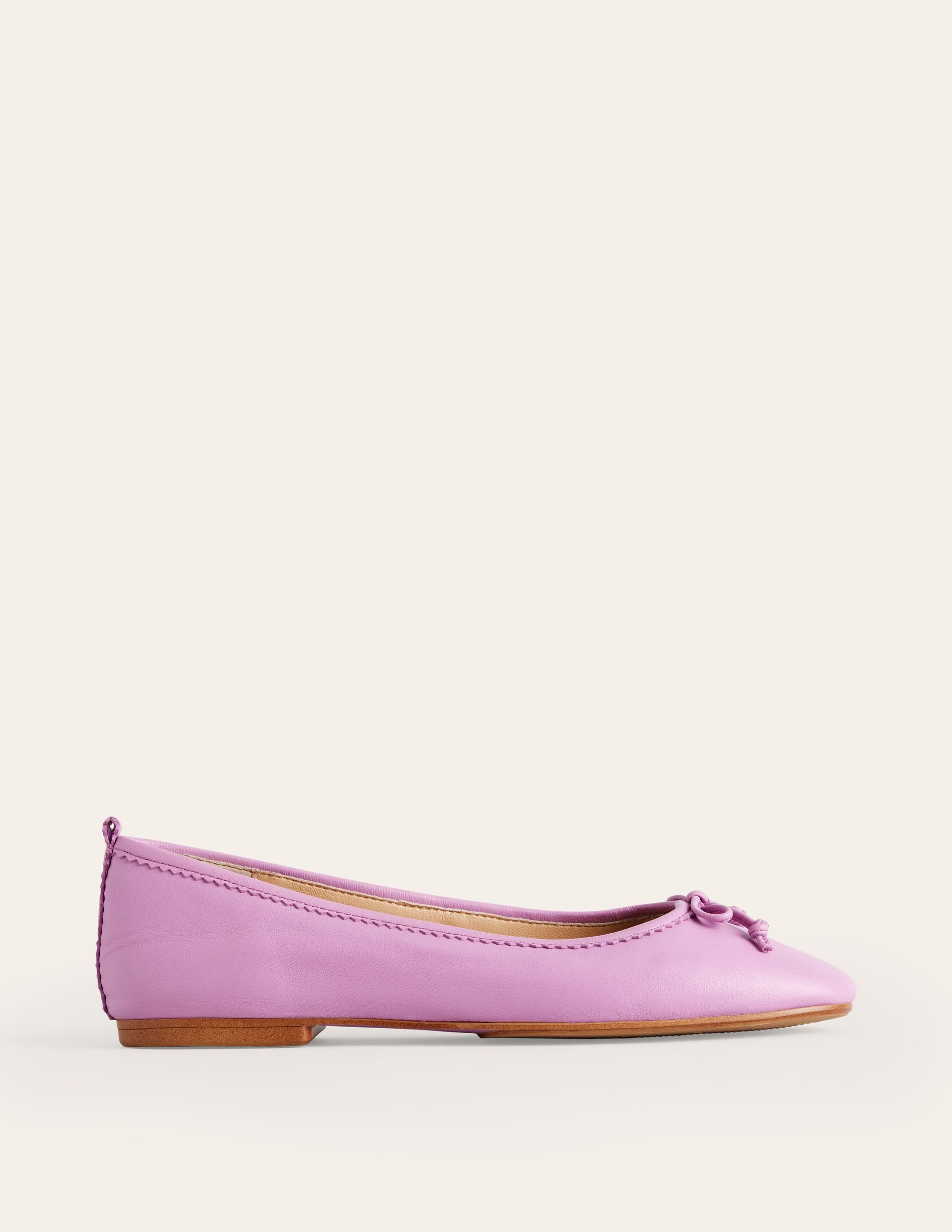 Kitty Flexi Sole Ballet Pumps-Clover Leather - Image 2
