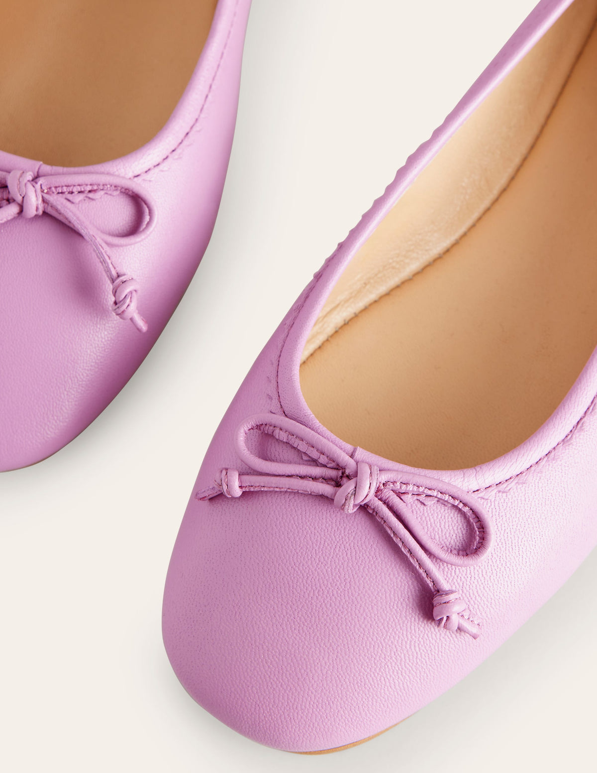 Kitty Flexi Sole Ballet Pumps-Clover Leather - Image 4