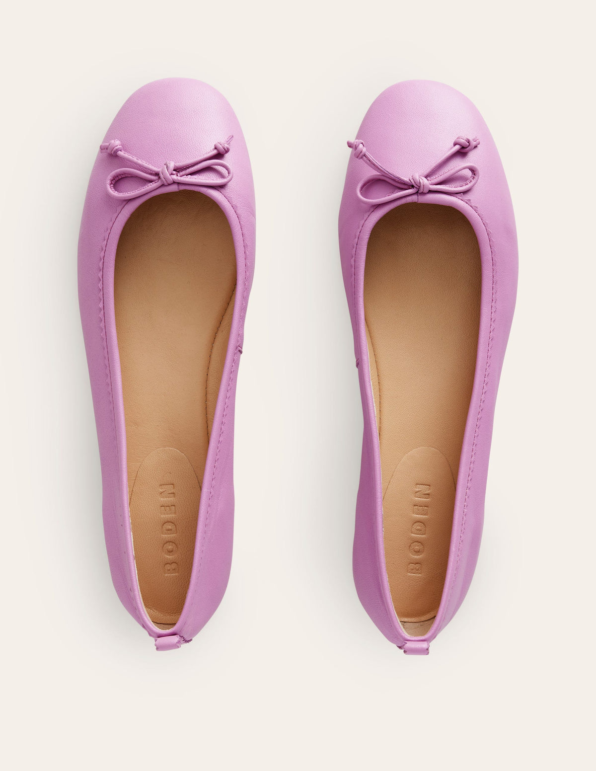 Kitty Flexi Sole Ballet Pumps-Clover Leather - Image 5