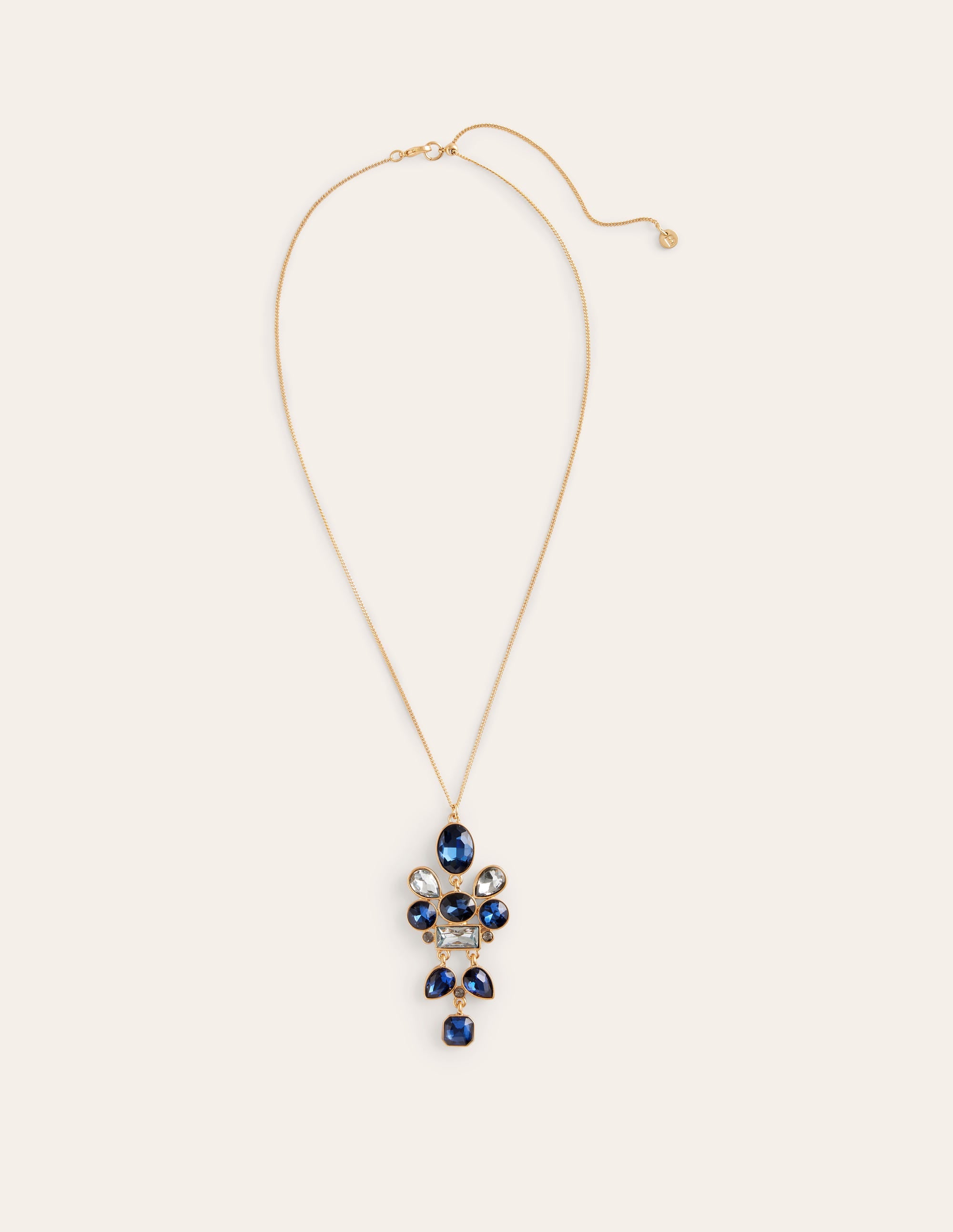 Mega Cluster Jewel Pendant-Blue - Image 2