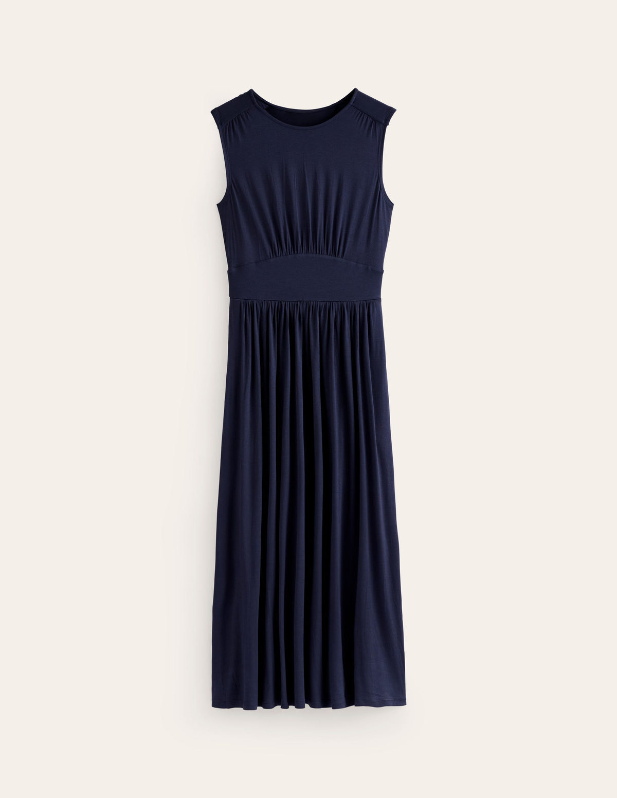 Thea Sleeveless Midi Dress-Navy - Image 6