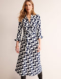 Laura Jersey Midi Shress-French Navy, Arc Geo