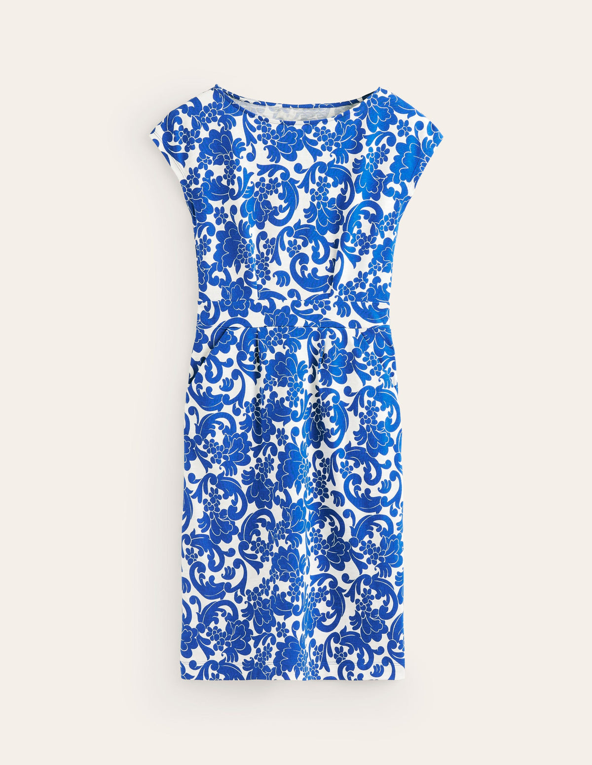 Florrie Jersey Dress-Surf the Web, Opulent Whirl-5