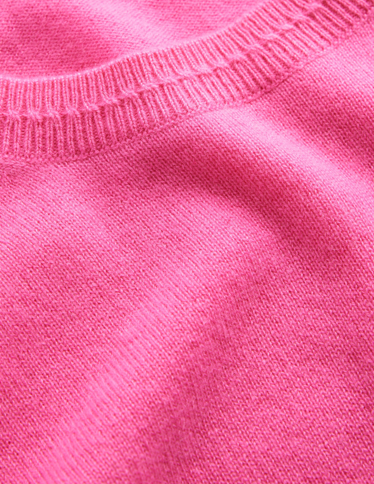 Eva Cashmere Crew Neck Jumper-Party Pink-7
