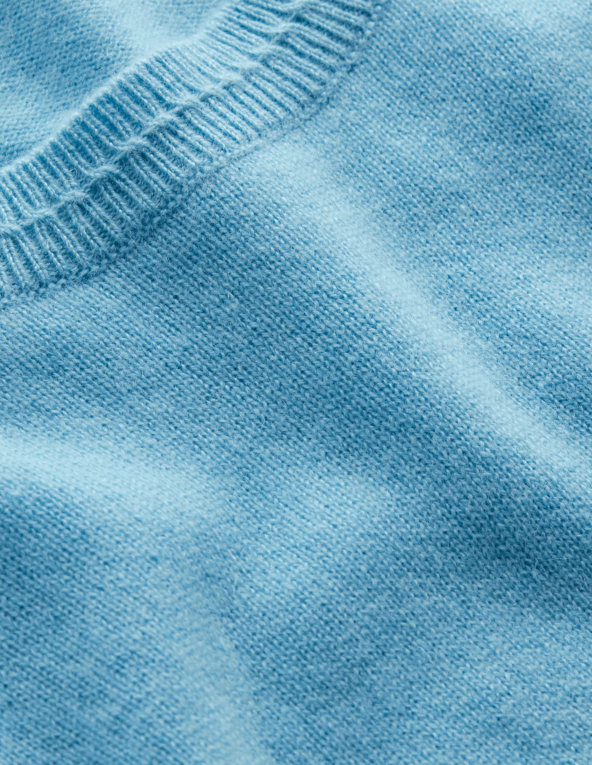 Eva Cashmere Crew Neck Jumper-Air Blue - Image 6