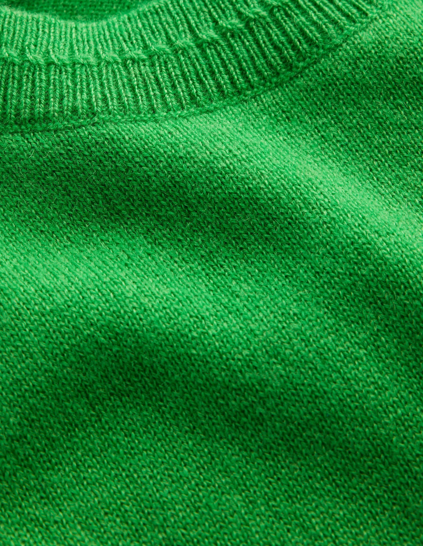 Eva Cashmere Tank-Bright Green - Image 7