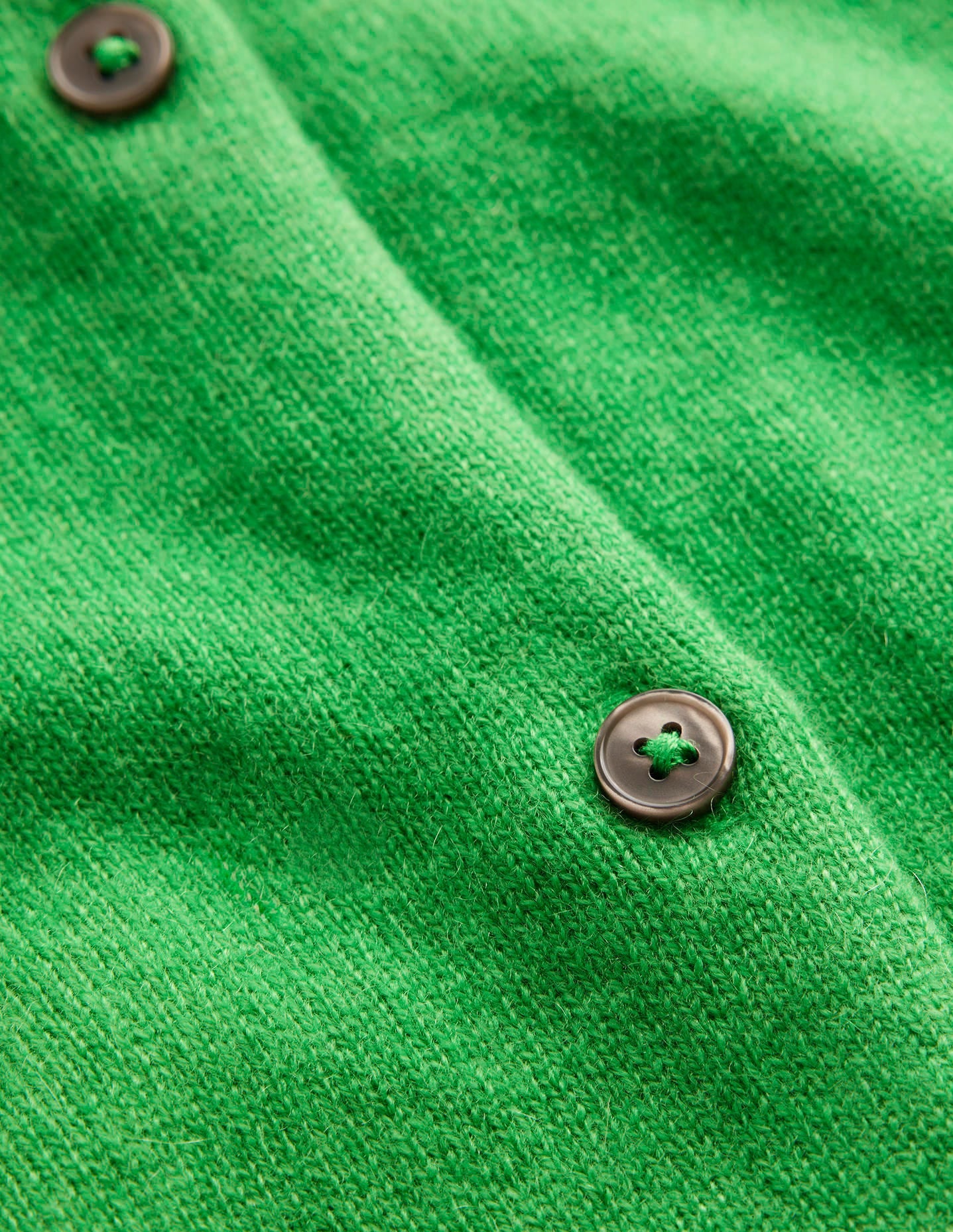 Eva Cashmere Crew Cardigan-Bright Green-6