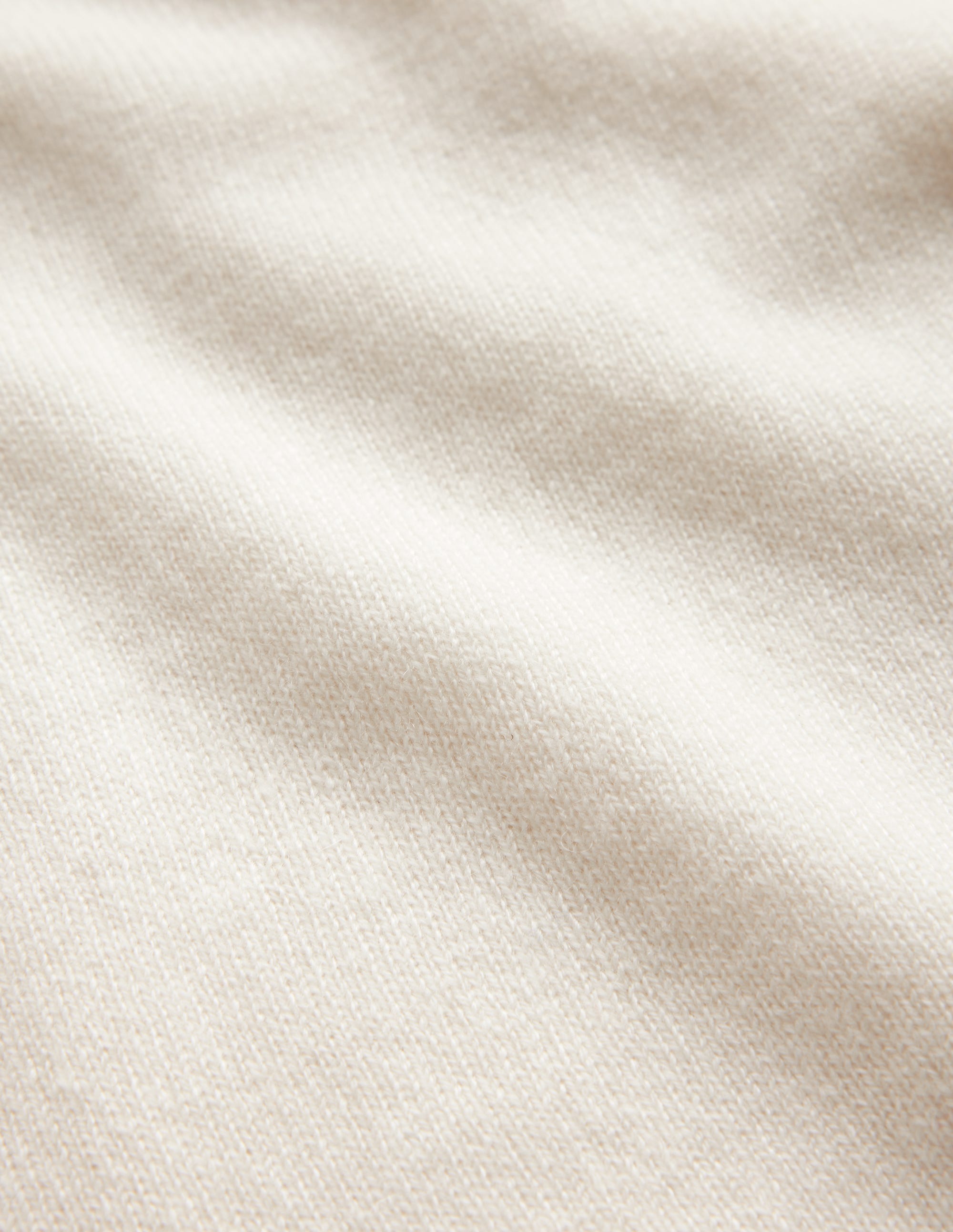 Eva Cashmere Boat Neck Jumper-Warm Ivory - Image 6