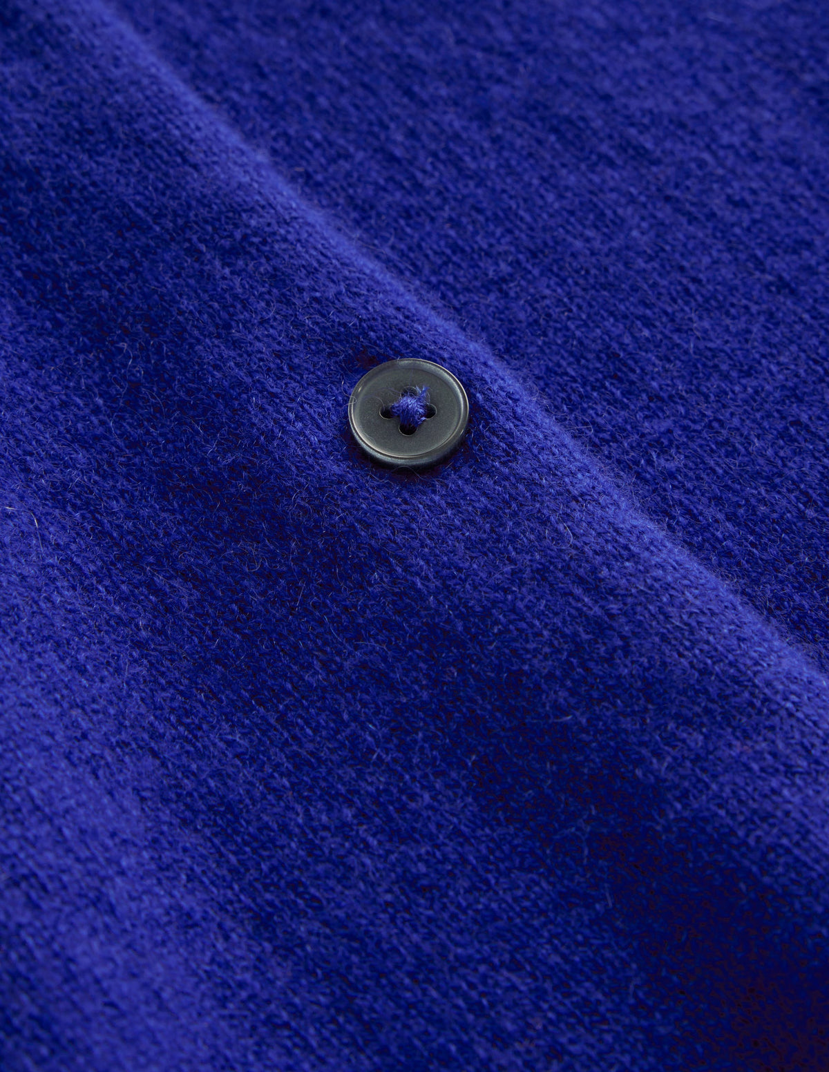 Eva Cashmere Cropped Cardigan-Bright Blue - Image 6