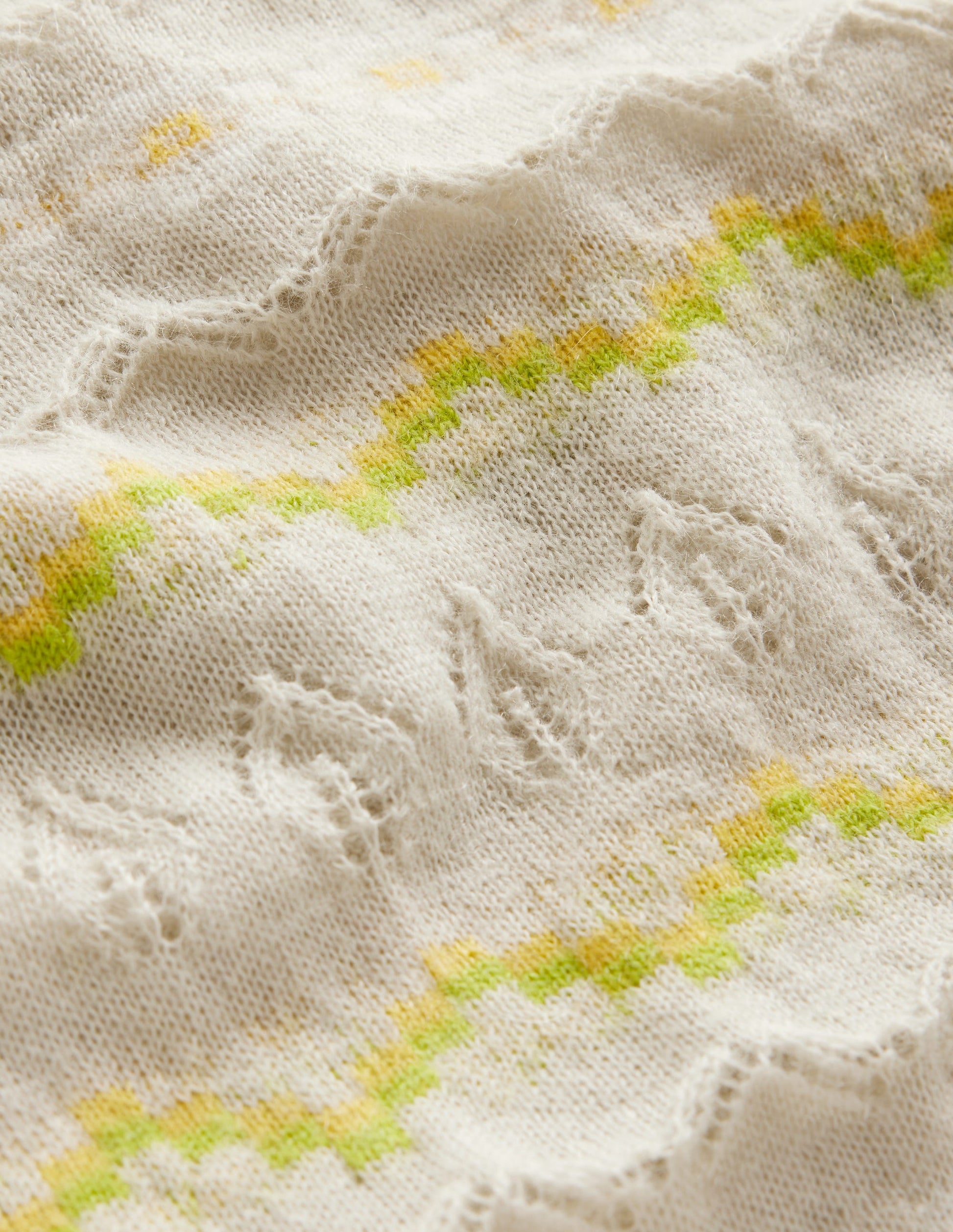 Fair Isle Fluffy Jumper-Oatmeal Melange-6