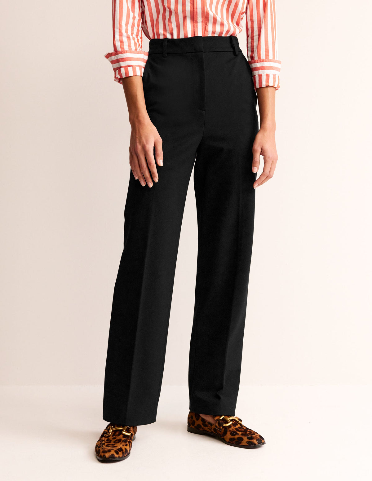 Pimlico Ponte Trousers-Black - Image 4