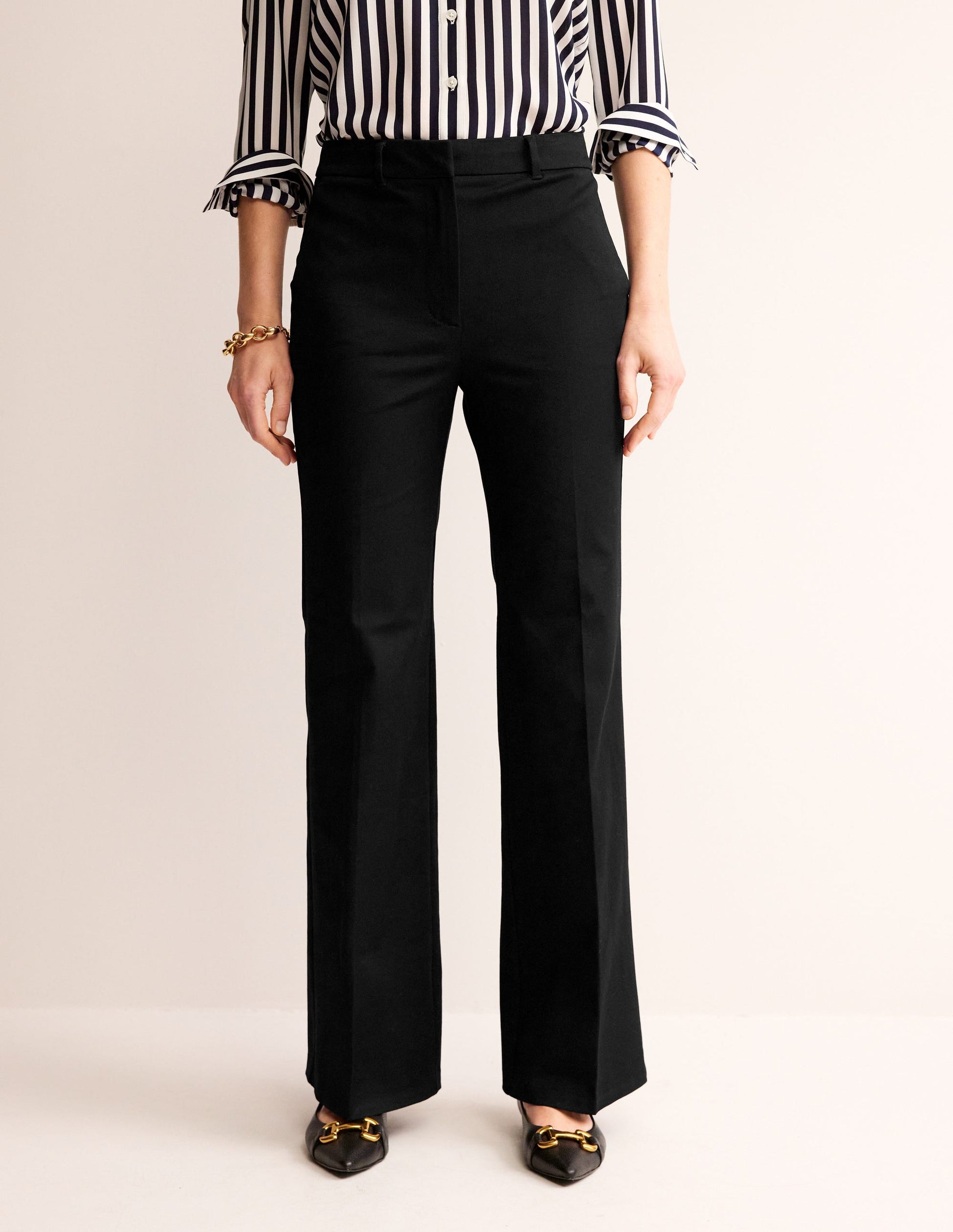 Brompton Bi-stretch Trousers-Black-4