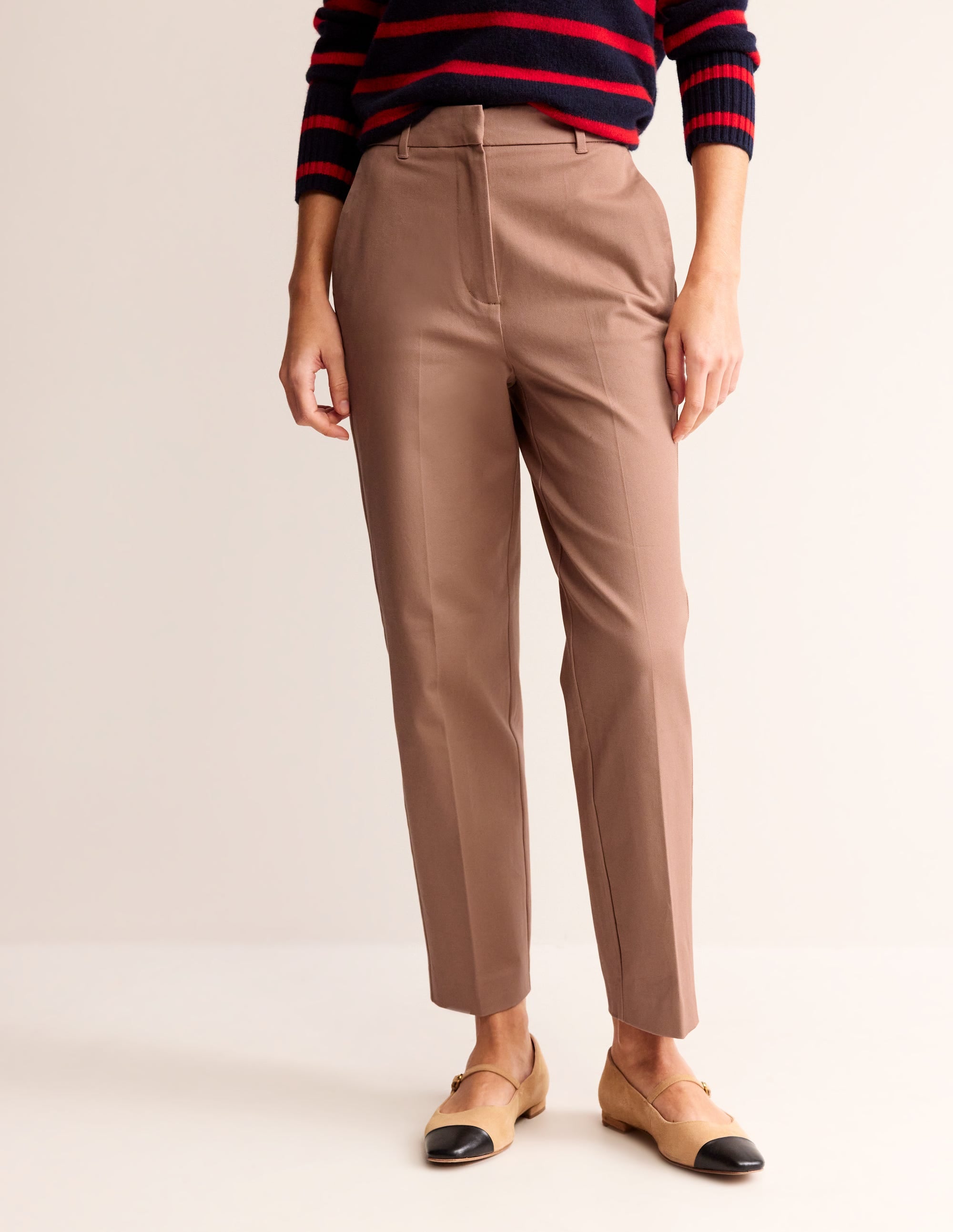 Kew Bi-Stretch Trousers-Light Caramel - Image 4