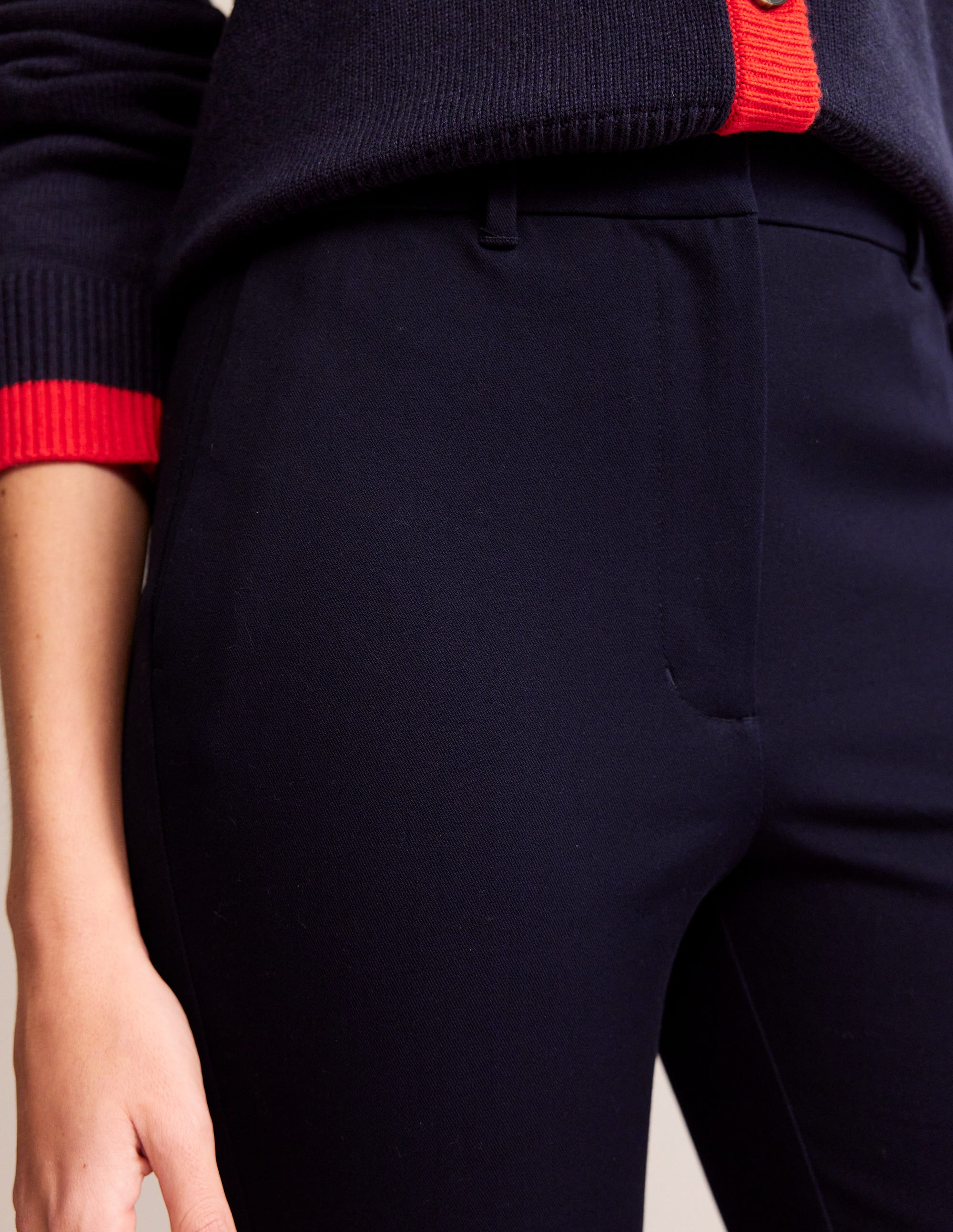 Highgate Bi-Stretch Trousers-Navy - Image 2