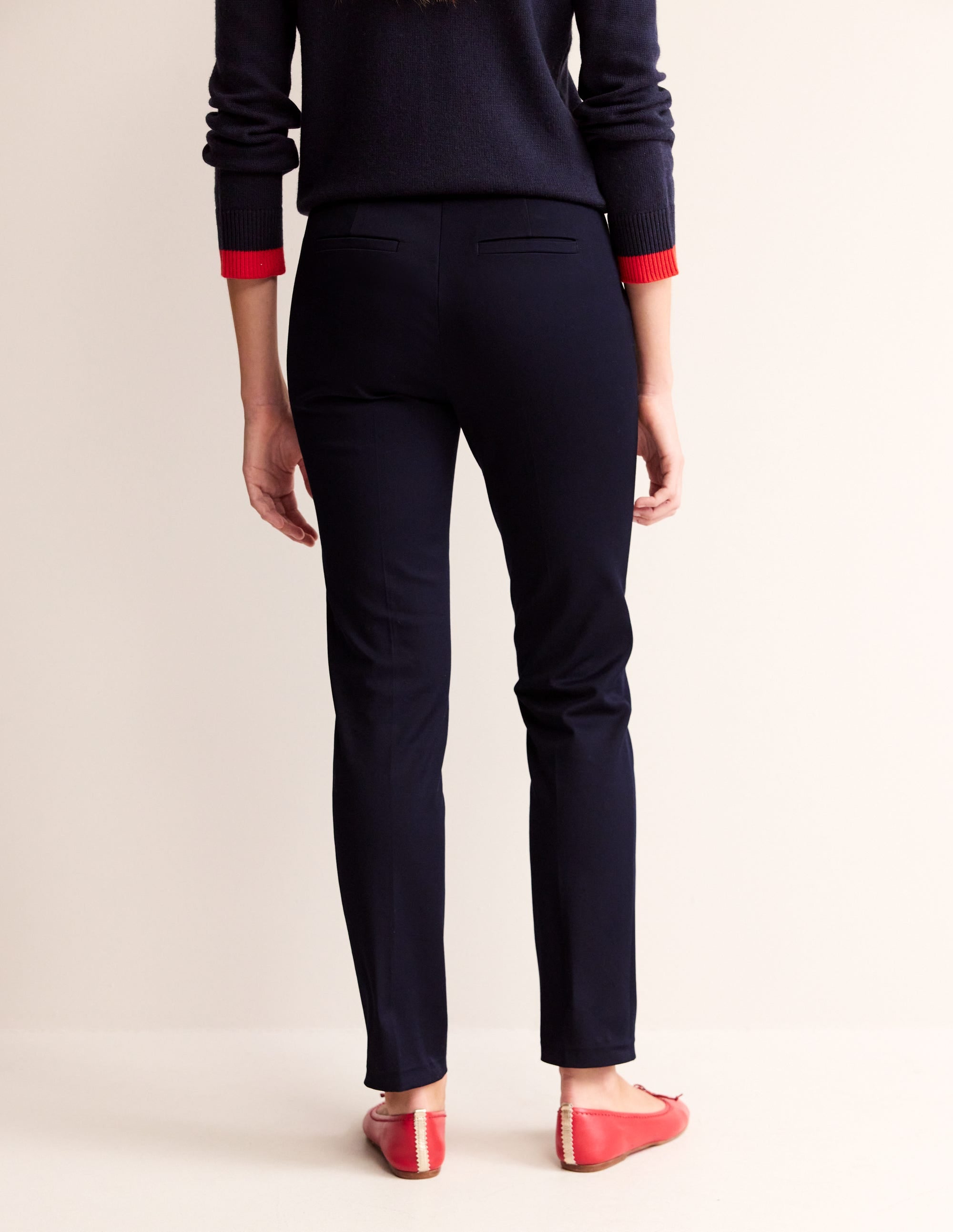 Highgate Bi-Stretch Trousers-Navy - Image 3