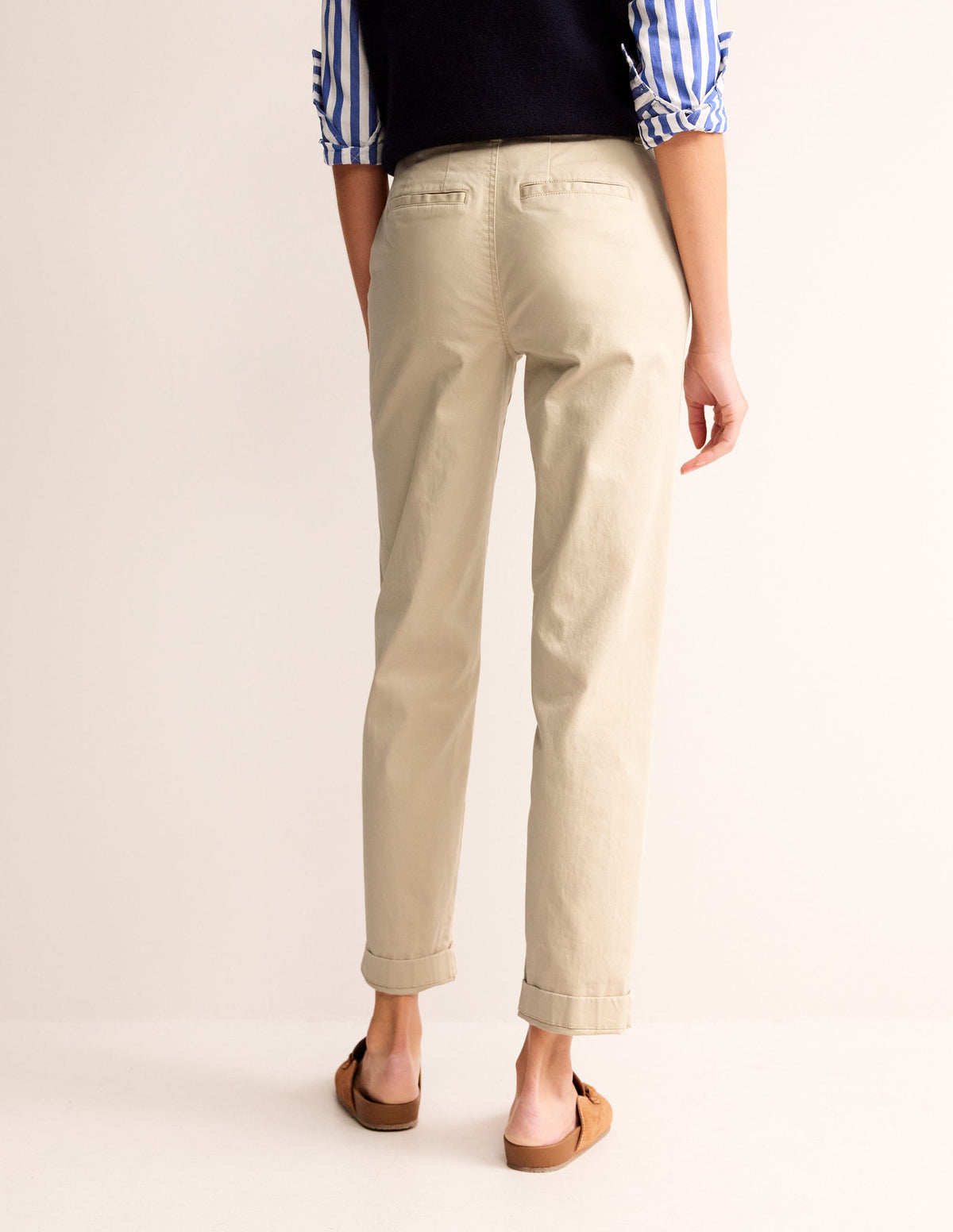 Barnsbury Chino Trousers-Neutral - Image 3