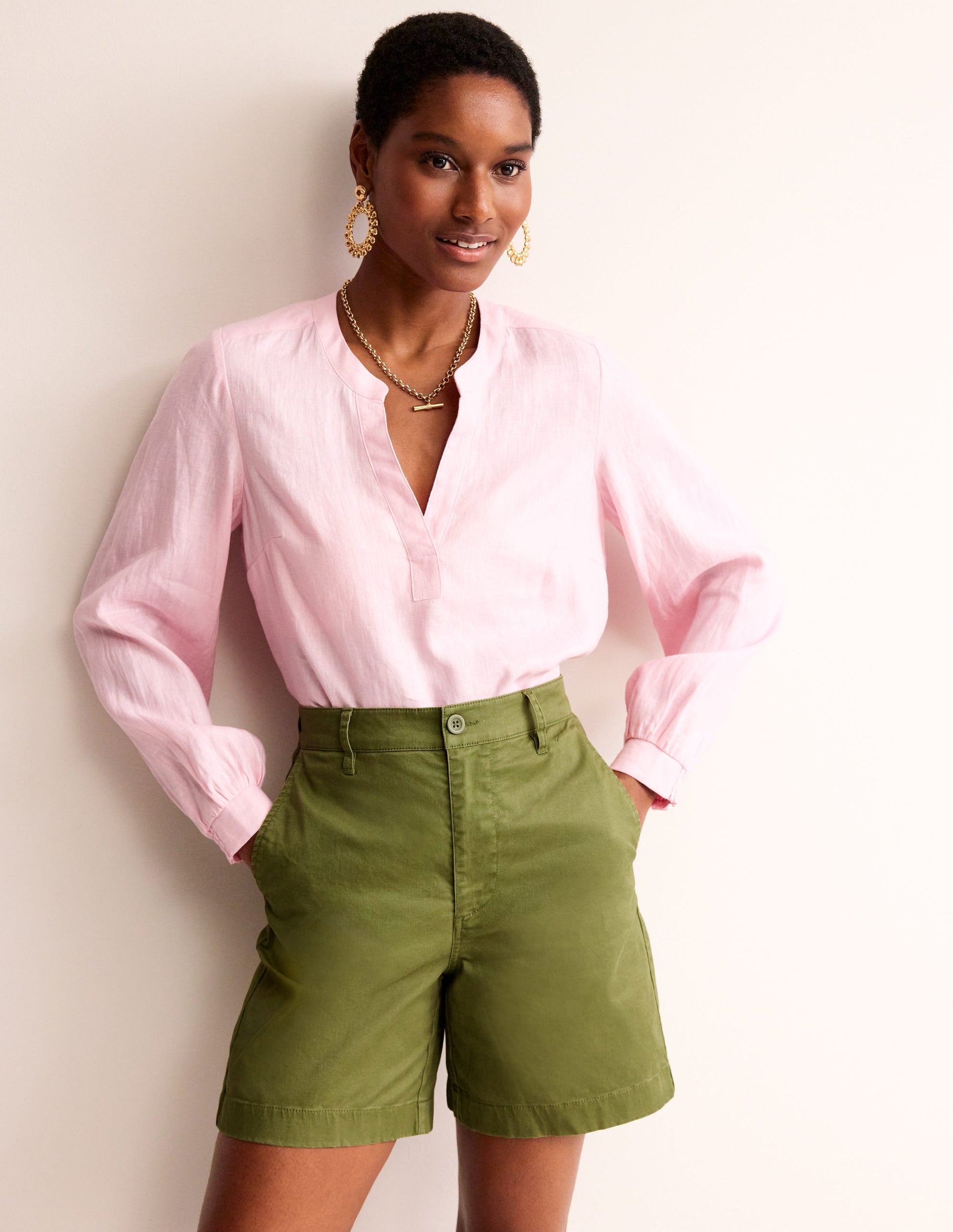 Barnsbury Chino Short-Mayfly Boden UK - Main Image