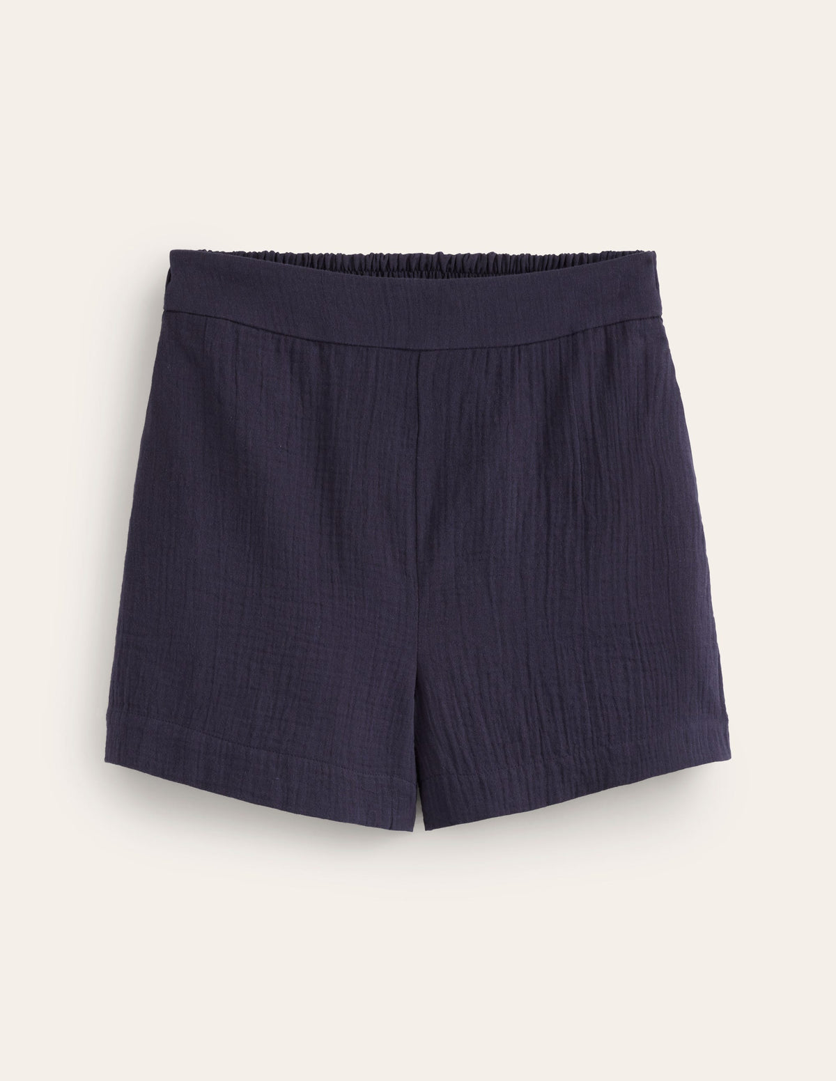 Double Cloth Shorts-Navy - Image 5