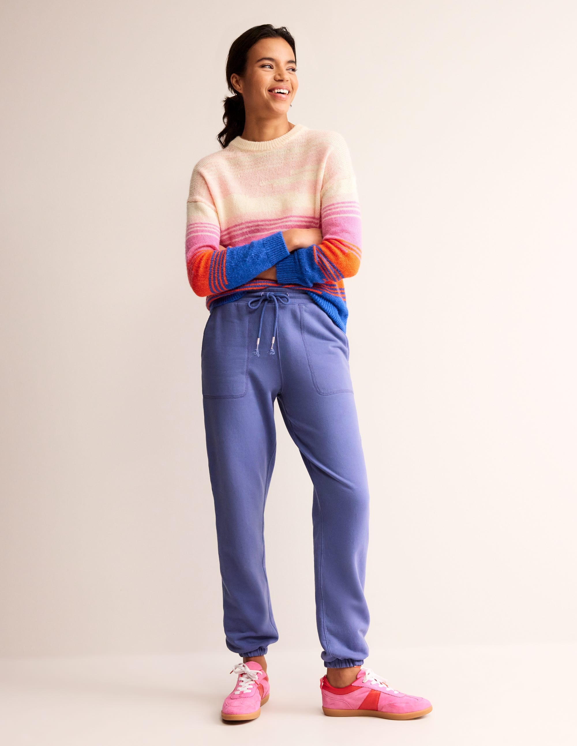 Washed Joggers-Soft Starboard - Image 1