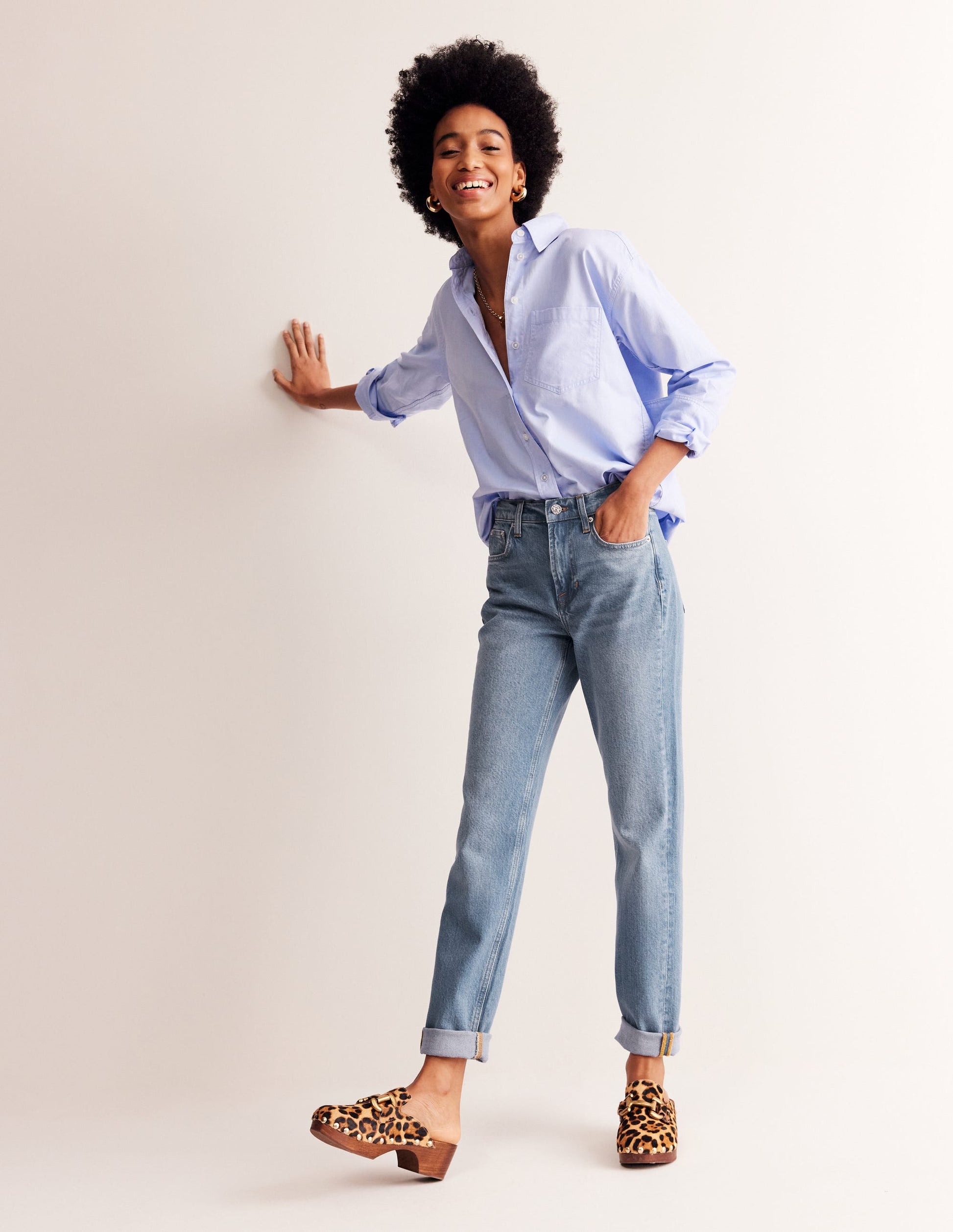 Girlfriend Jeans-Light Vintage-1