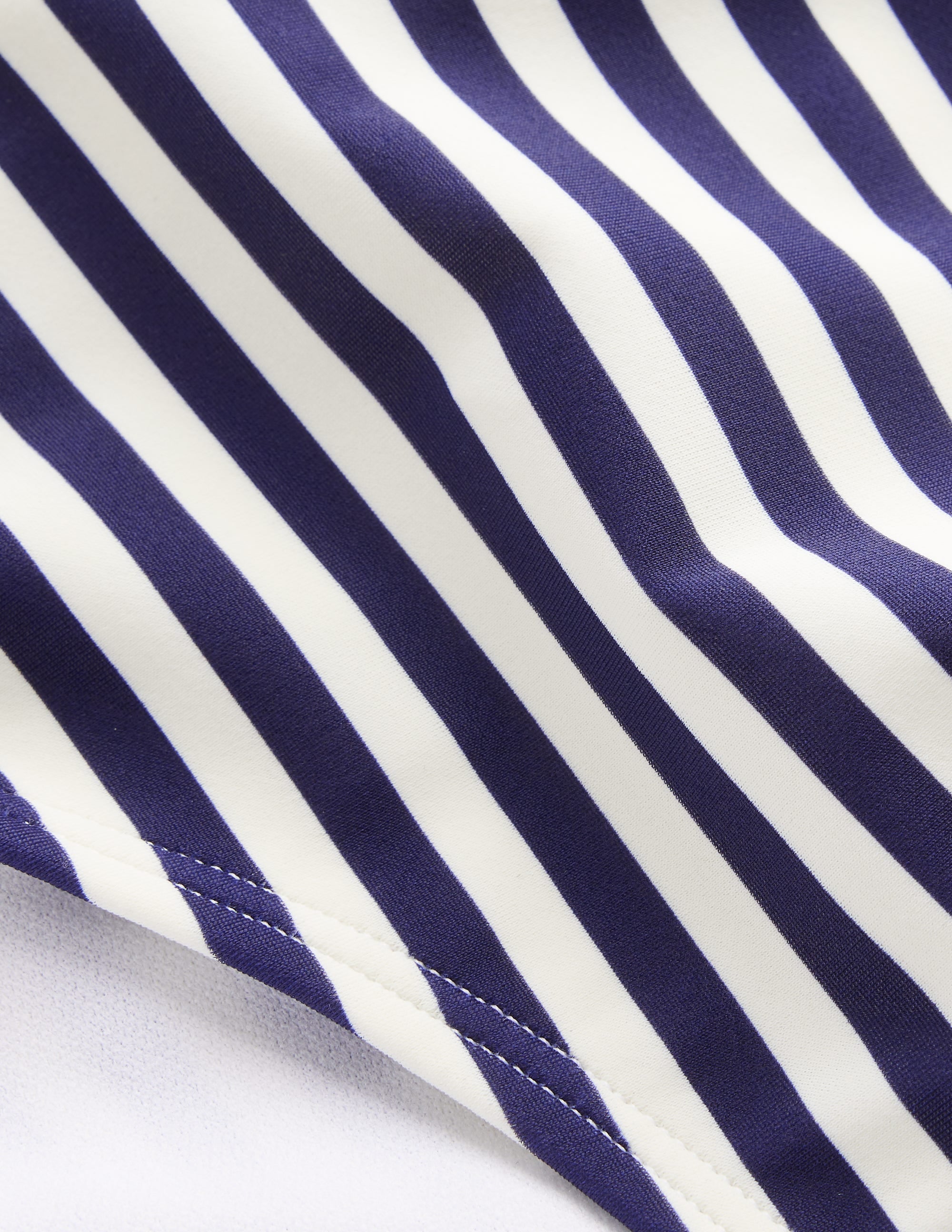 Classic Bikini Bottoms-Navy, Ivory Stripe - Image 6