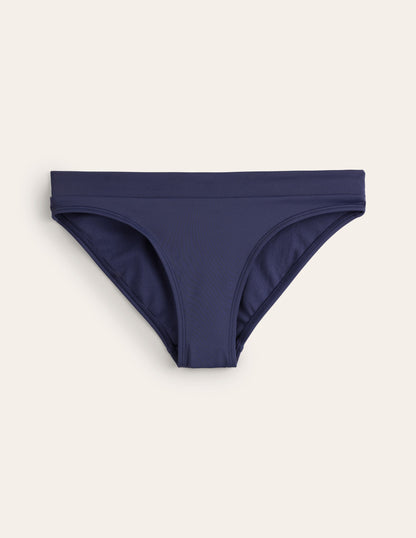 Ithaca Panel Bikini Bottoms-French Navy-5